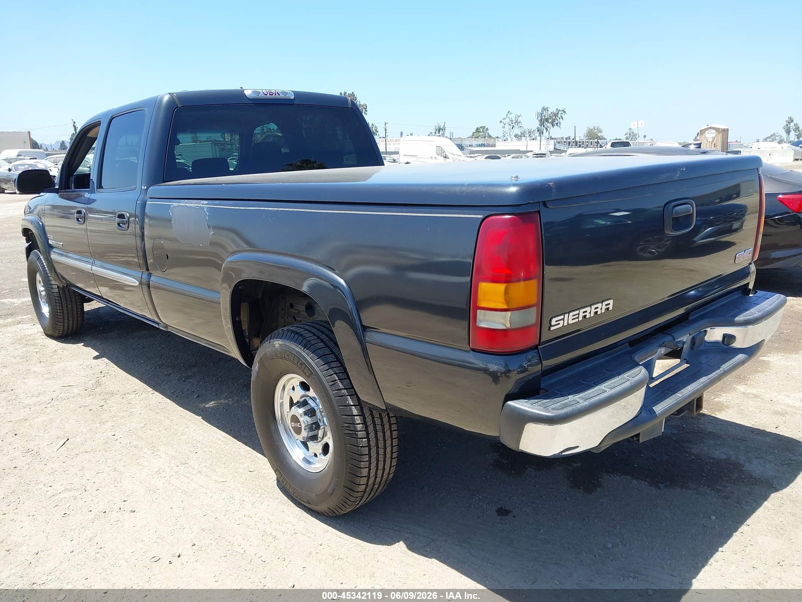 2003 Gmc Sierra 2500hd Sle Gray vin: 1GTHK23133F214866