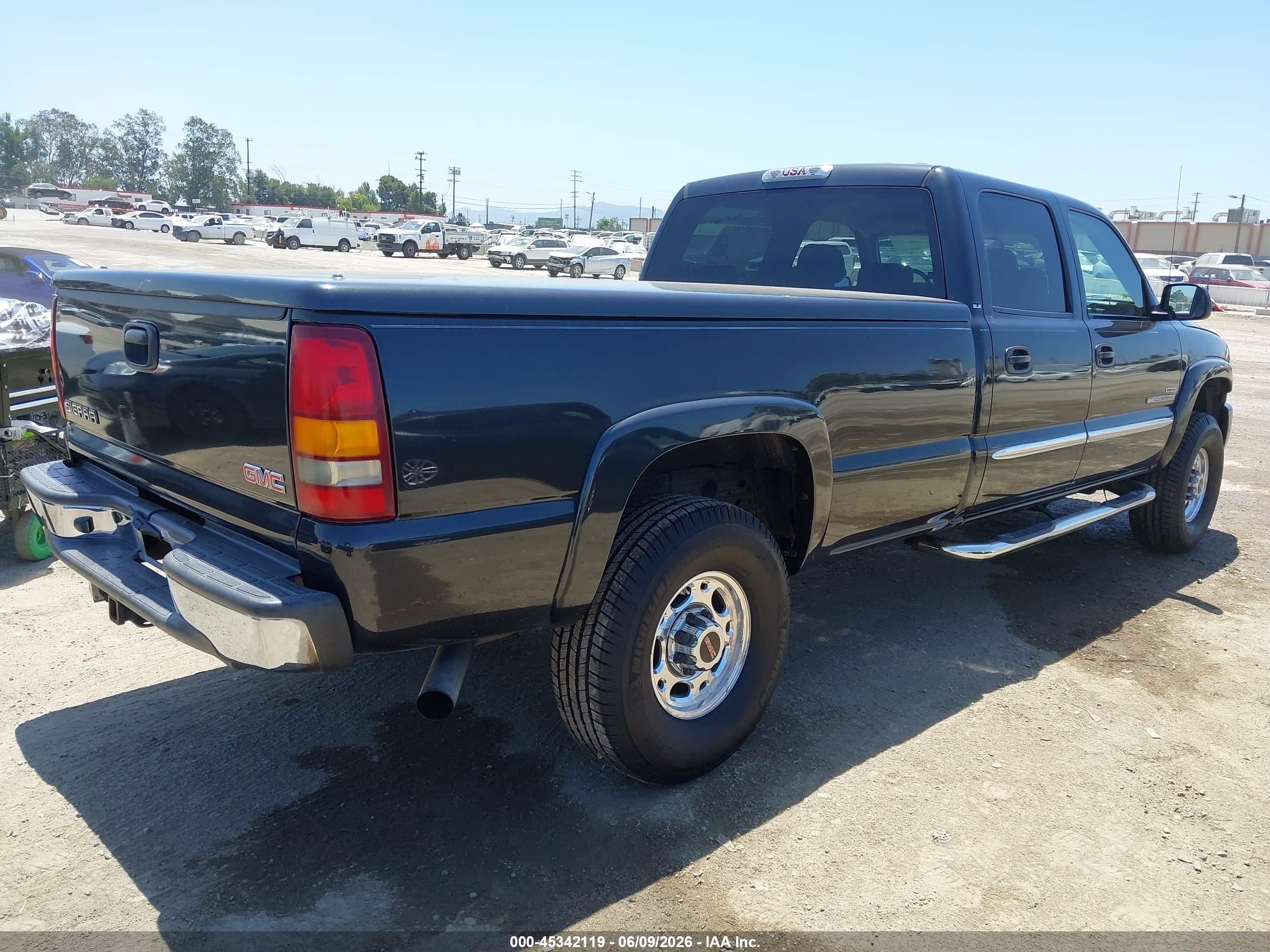 2003 Gmc Sierra 2500hd Sle Gray vin: 1GTHK23133F214866