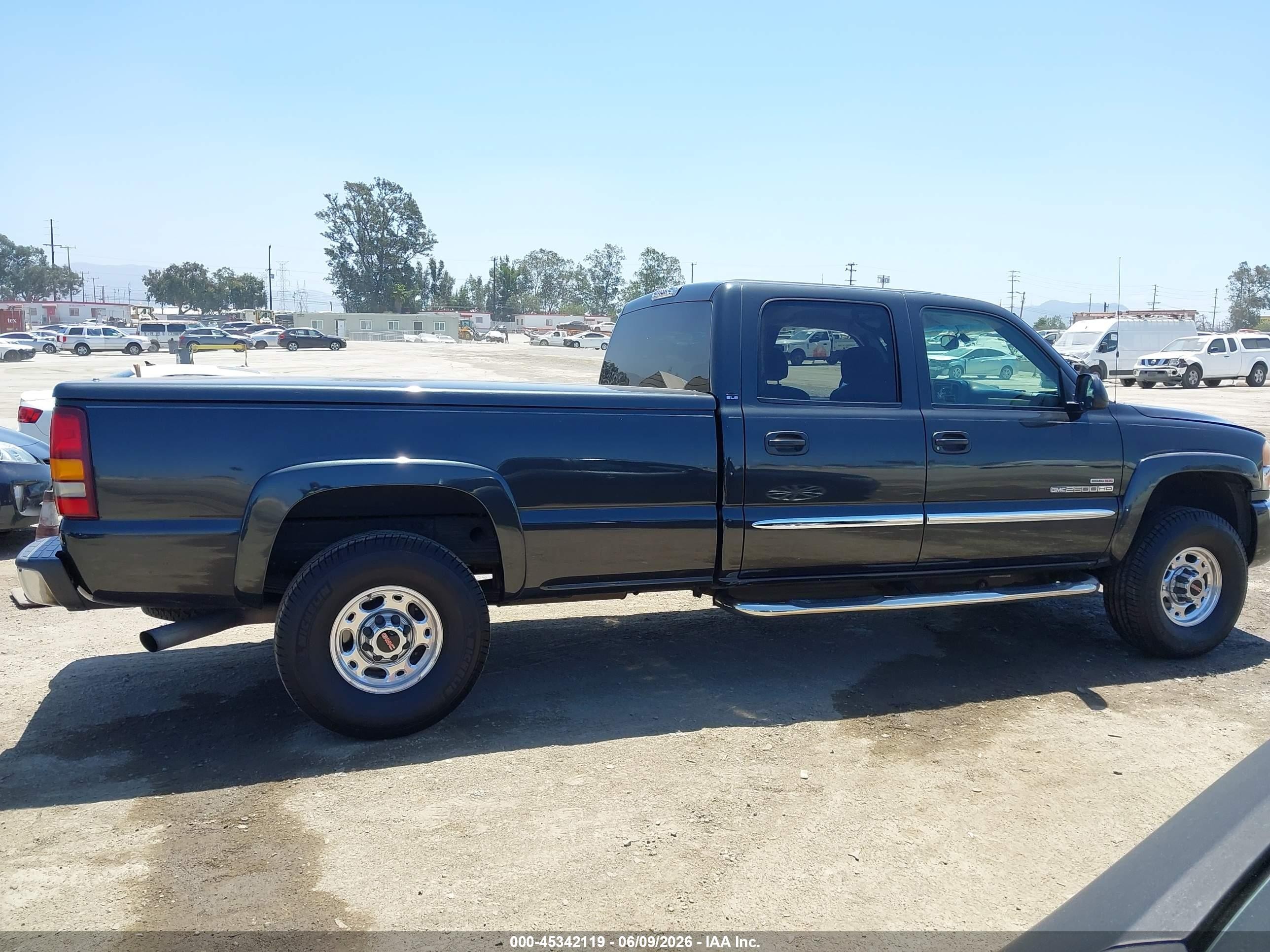 2003 Gmc Sierra 2500hd Sle Gray vin: 1GTHK23133F214866