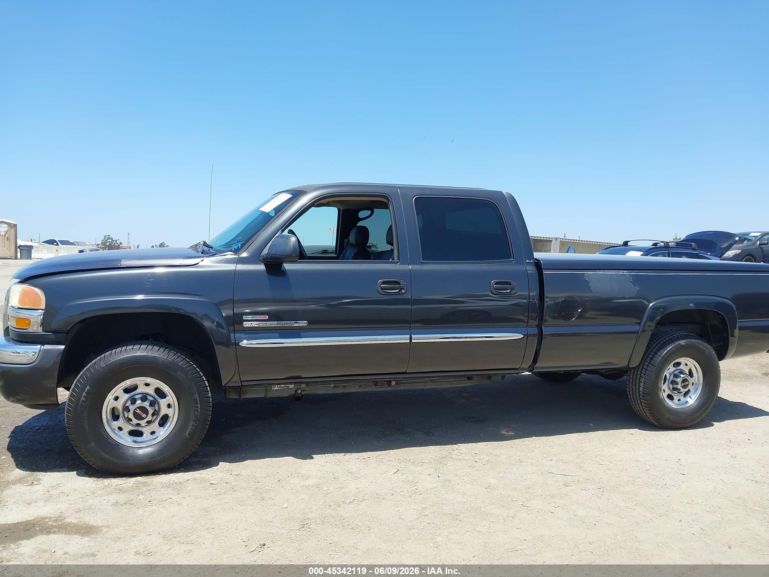 2003 Gmc Sierra 2500hd Sle Gray vin: 1GTHK23133F214866