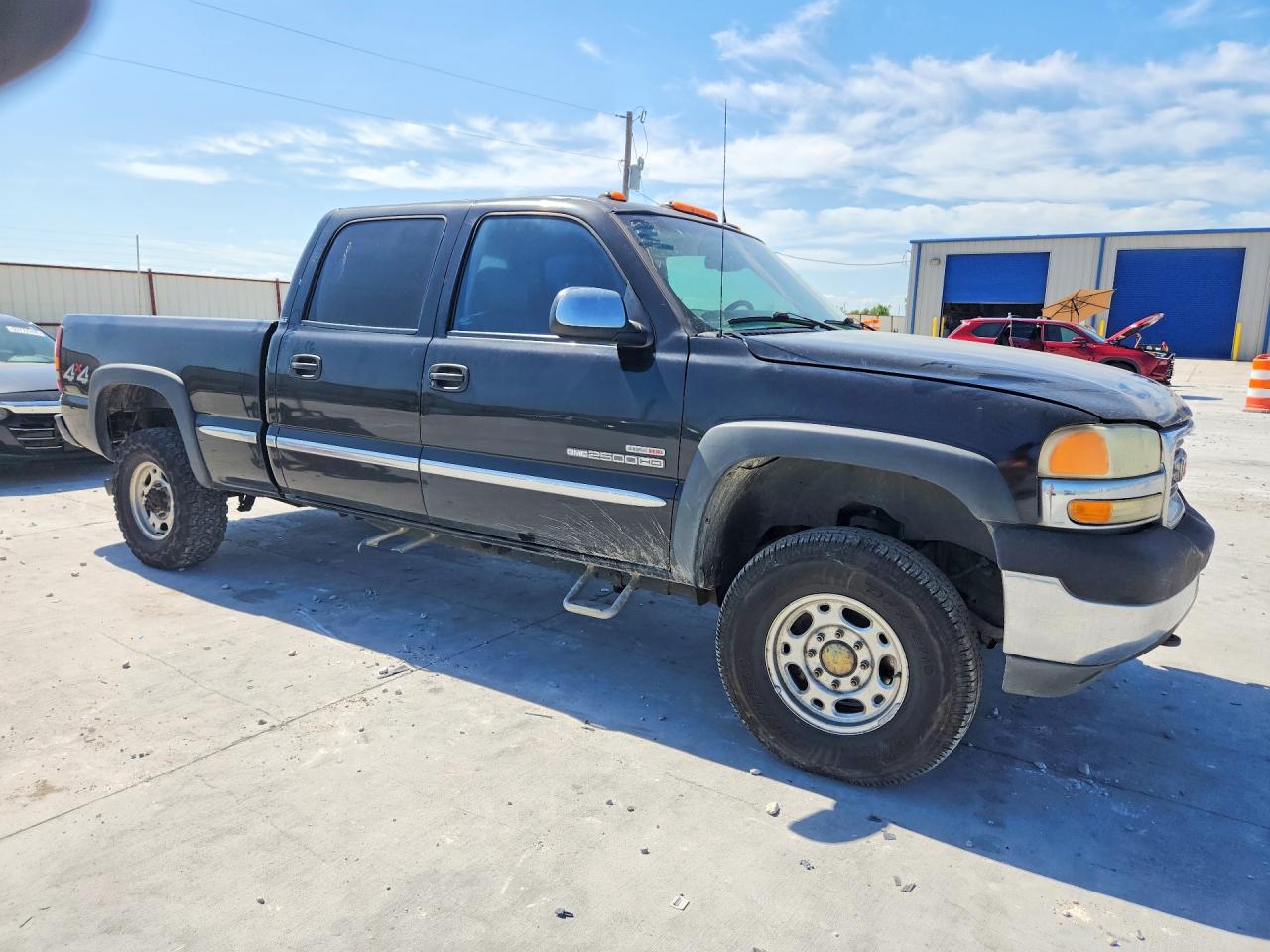 2002 Gmc Sierra K2500 Heavy Duty Black vin: 1GTHK23152F235961