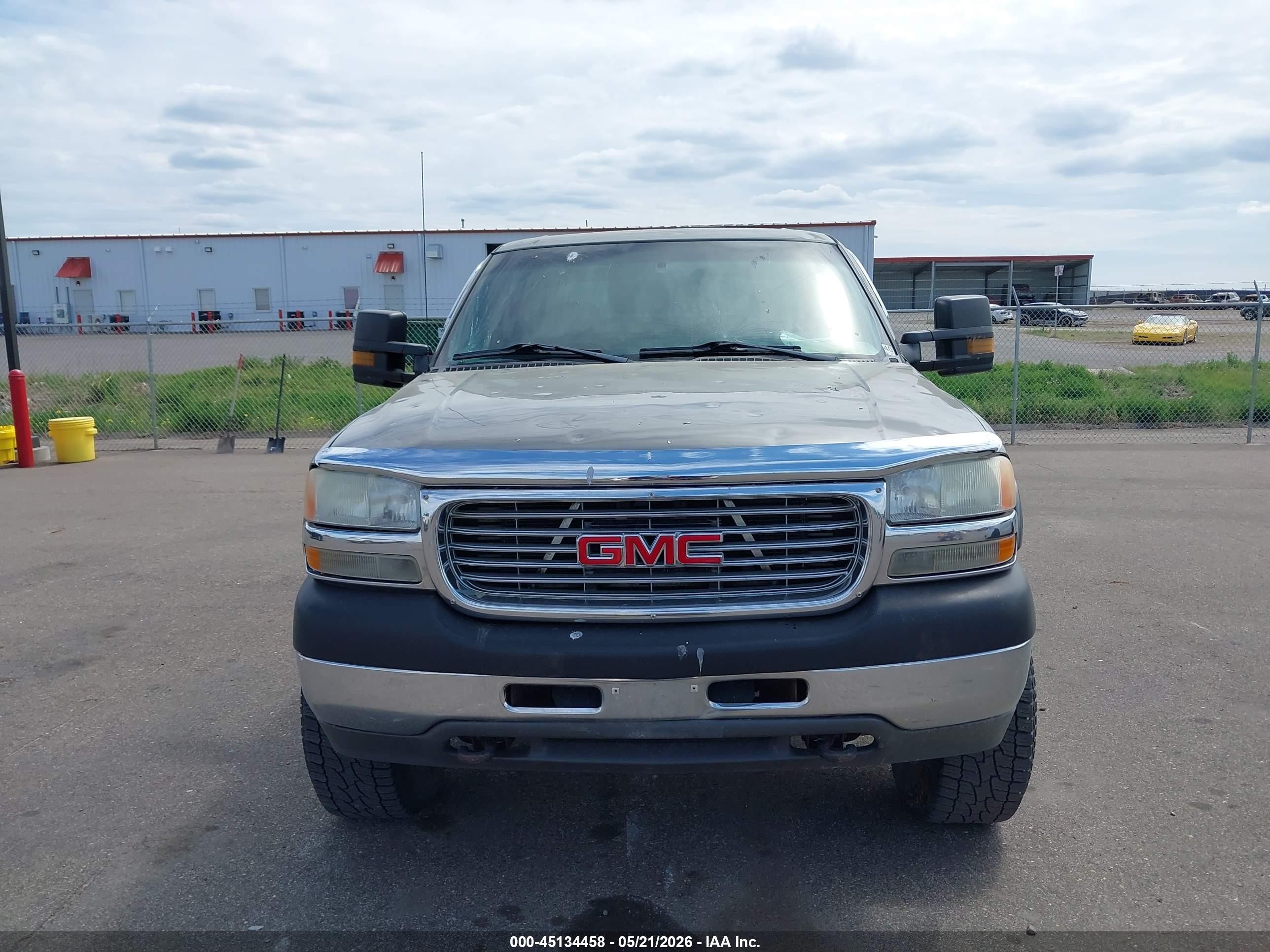 2002 Gmc Sierra 2500hd Sle Gray vin: 1GTHK23172F106474
