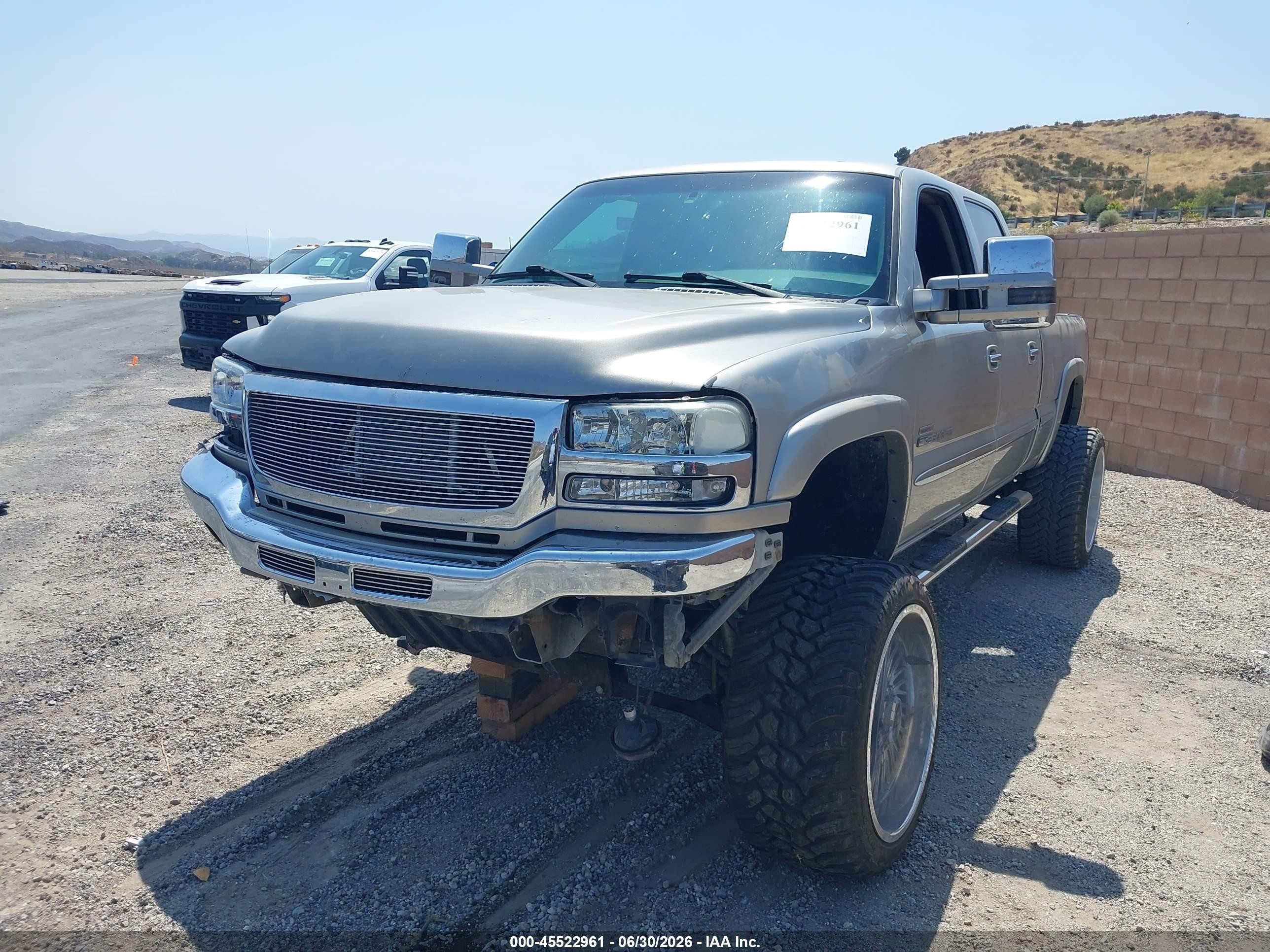 2002 Gmc Sierra 2500hd Sle Tan vin: 1GTHK23172F141483