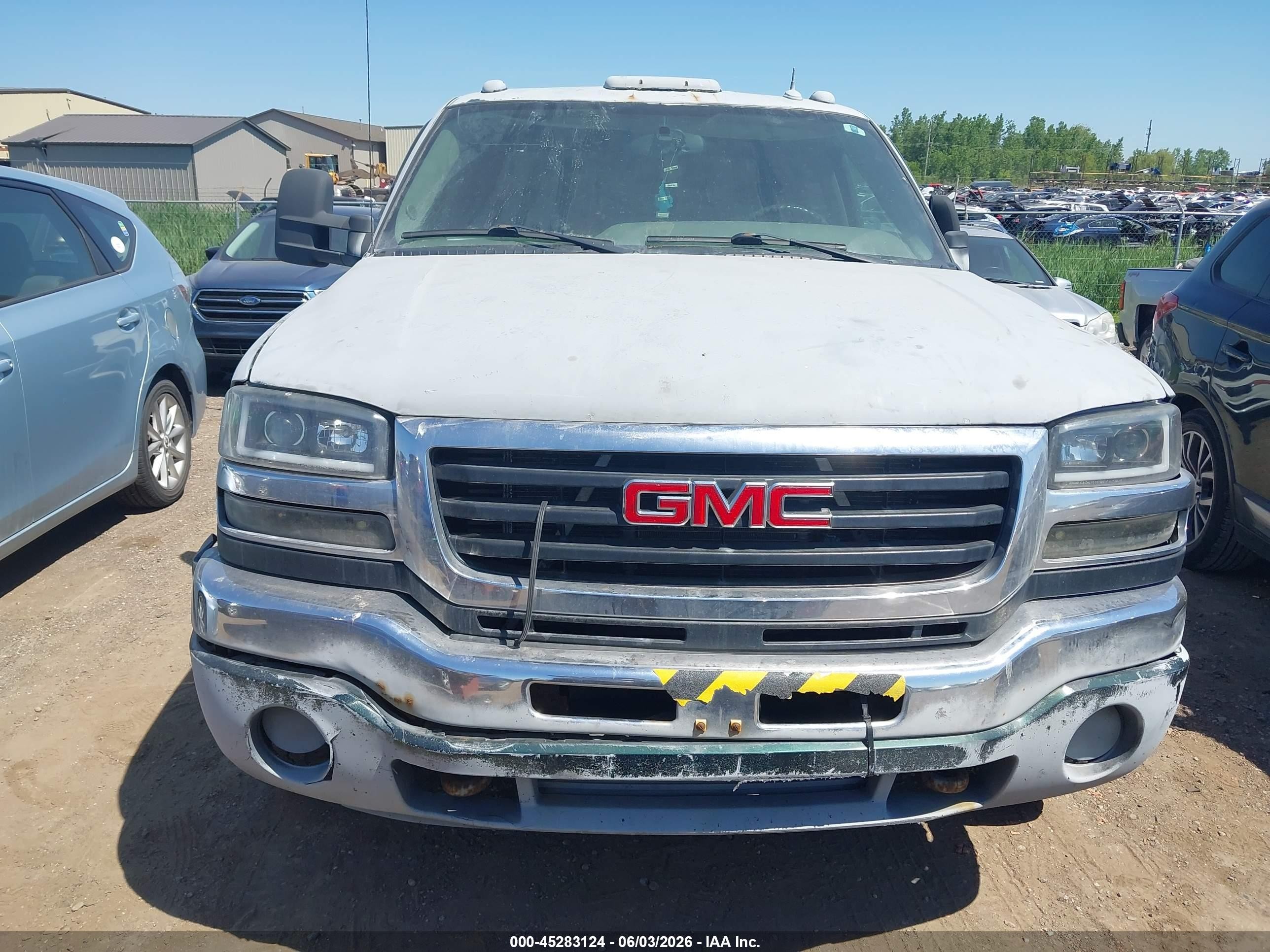 2004 Gmc Sierra 2500hd Sle/slt/work Truck Gray vin: 1GTHK23174F122595