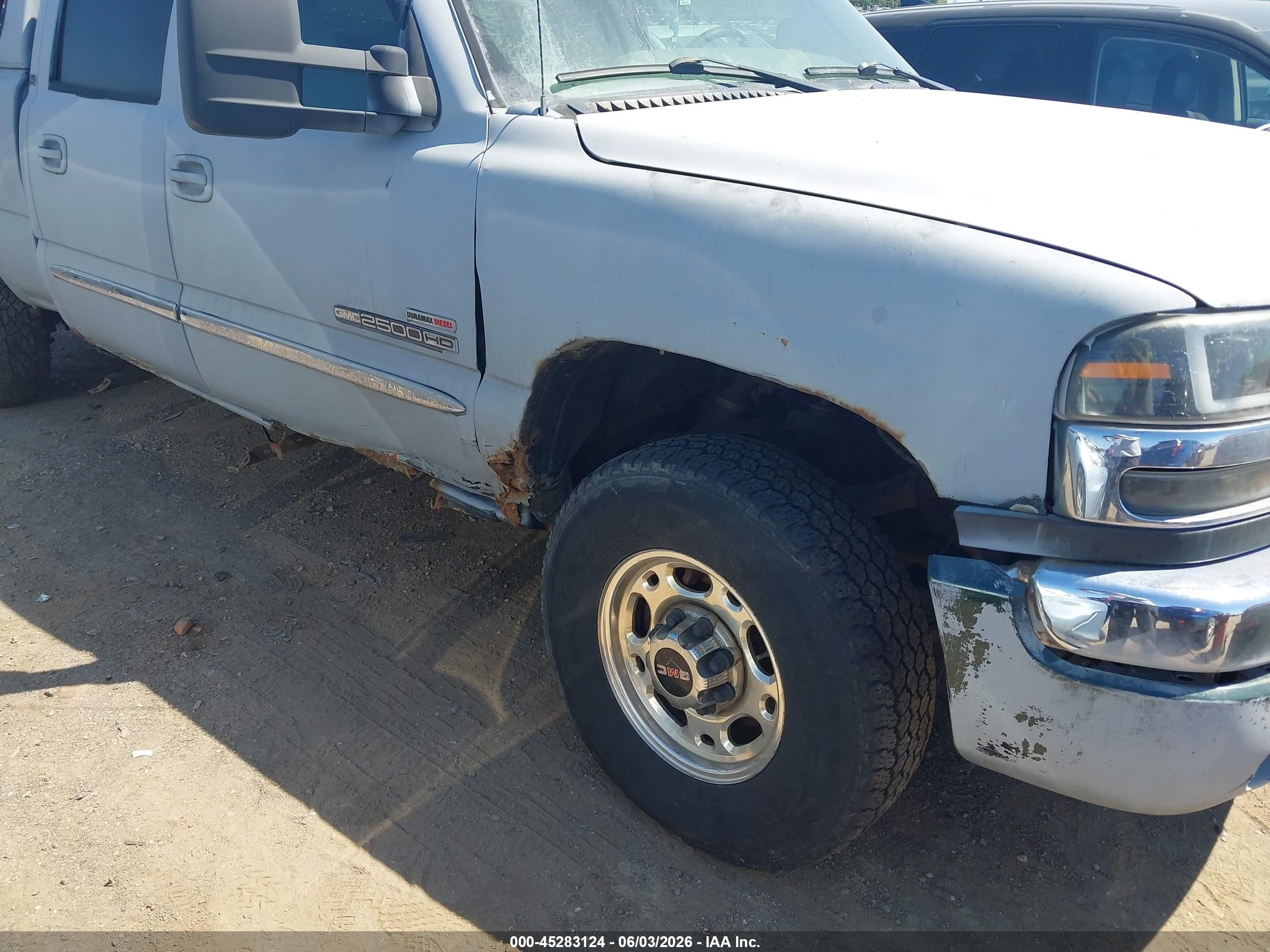 2004 Gmc Sierra 2500hd Sle/slt/work Truck Gray vin: 1GTHK23174F122595