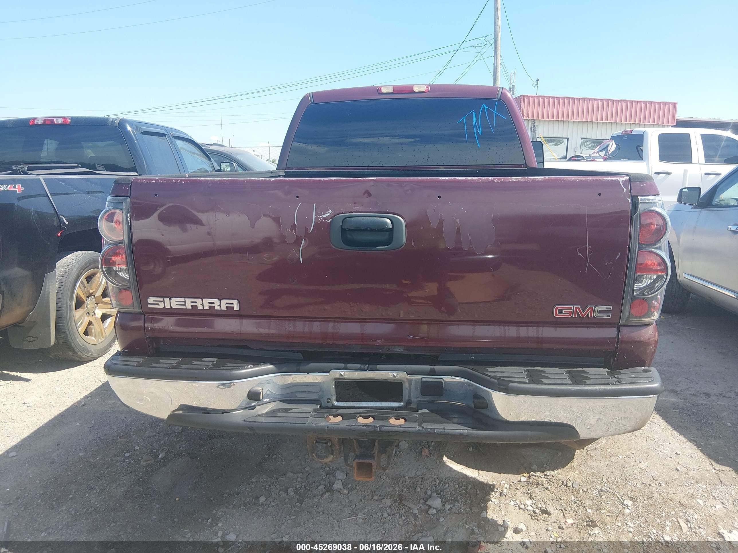 2002 Gmc Sierra 2500hd Sle Red vin: 1GTHK23182F234867