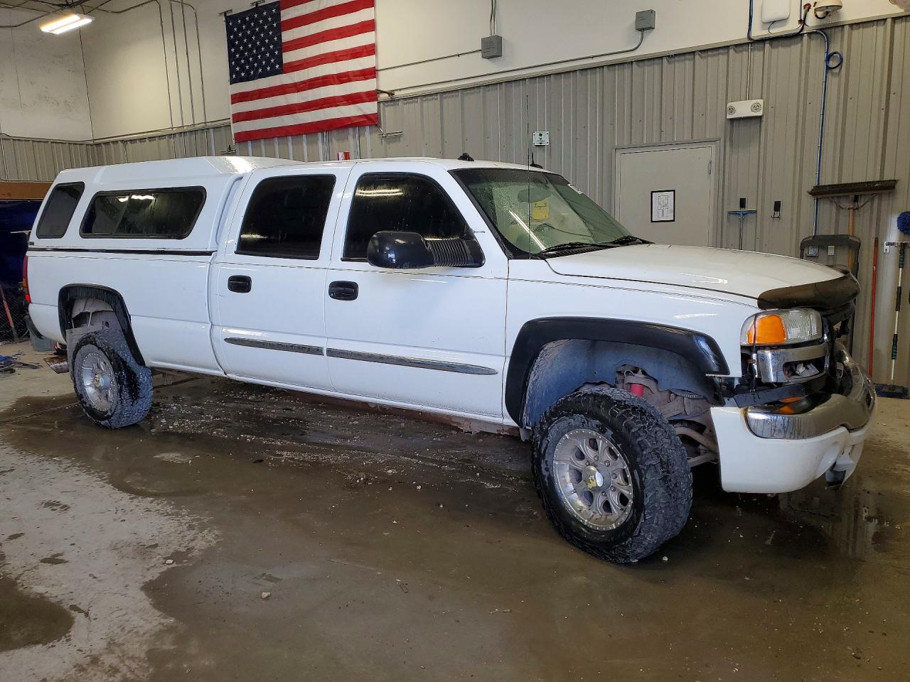 2003 Gmc Sierra K2500 Heavy Duty White vin: 1GTHK23183F178043