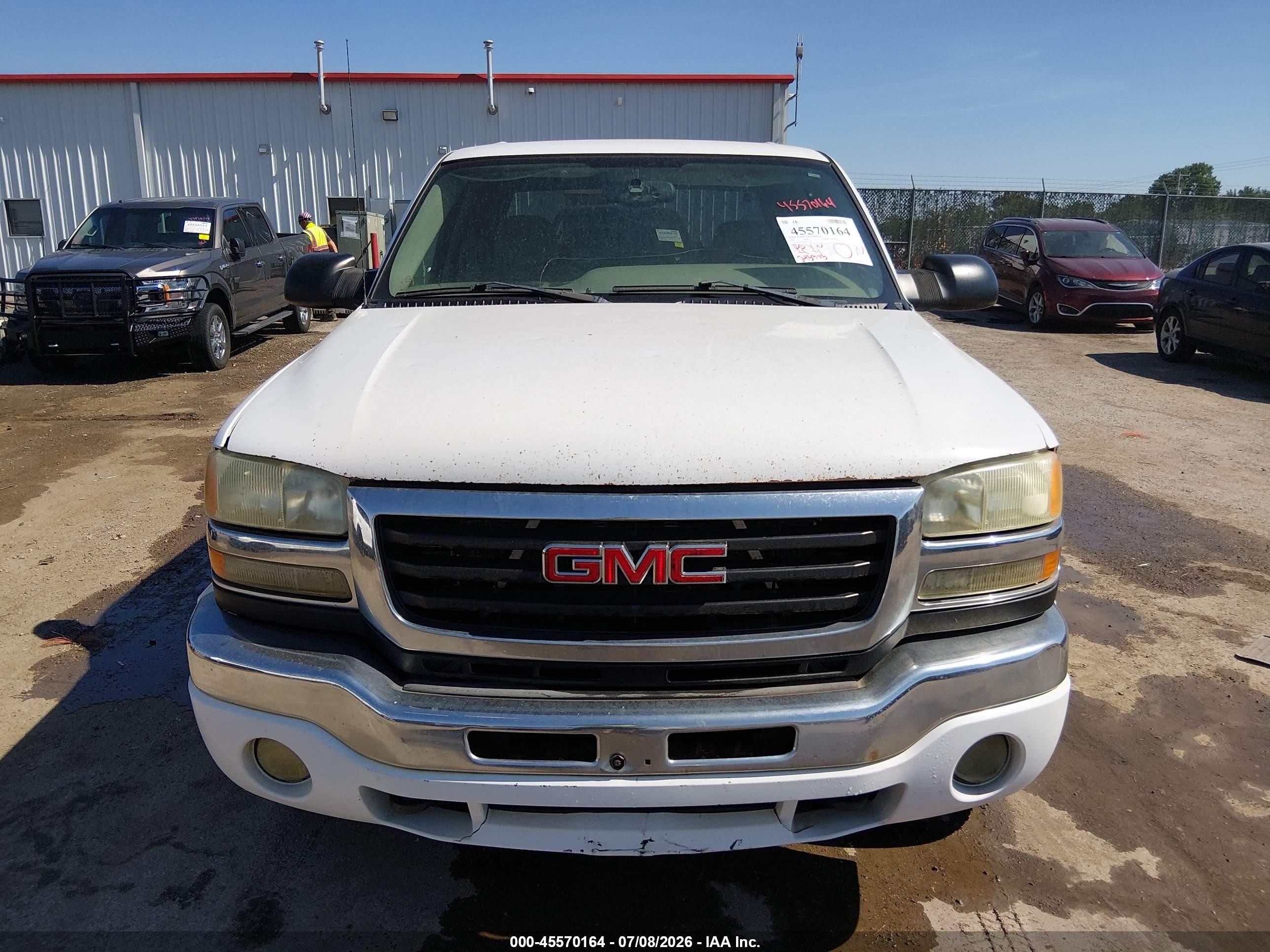 2003 Gmc Sierra 2500hd Sle White vin: 1GTHK23183F214233