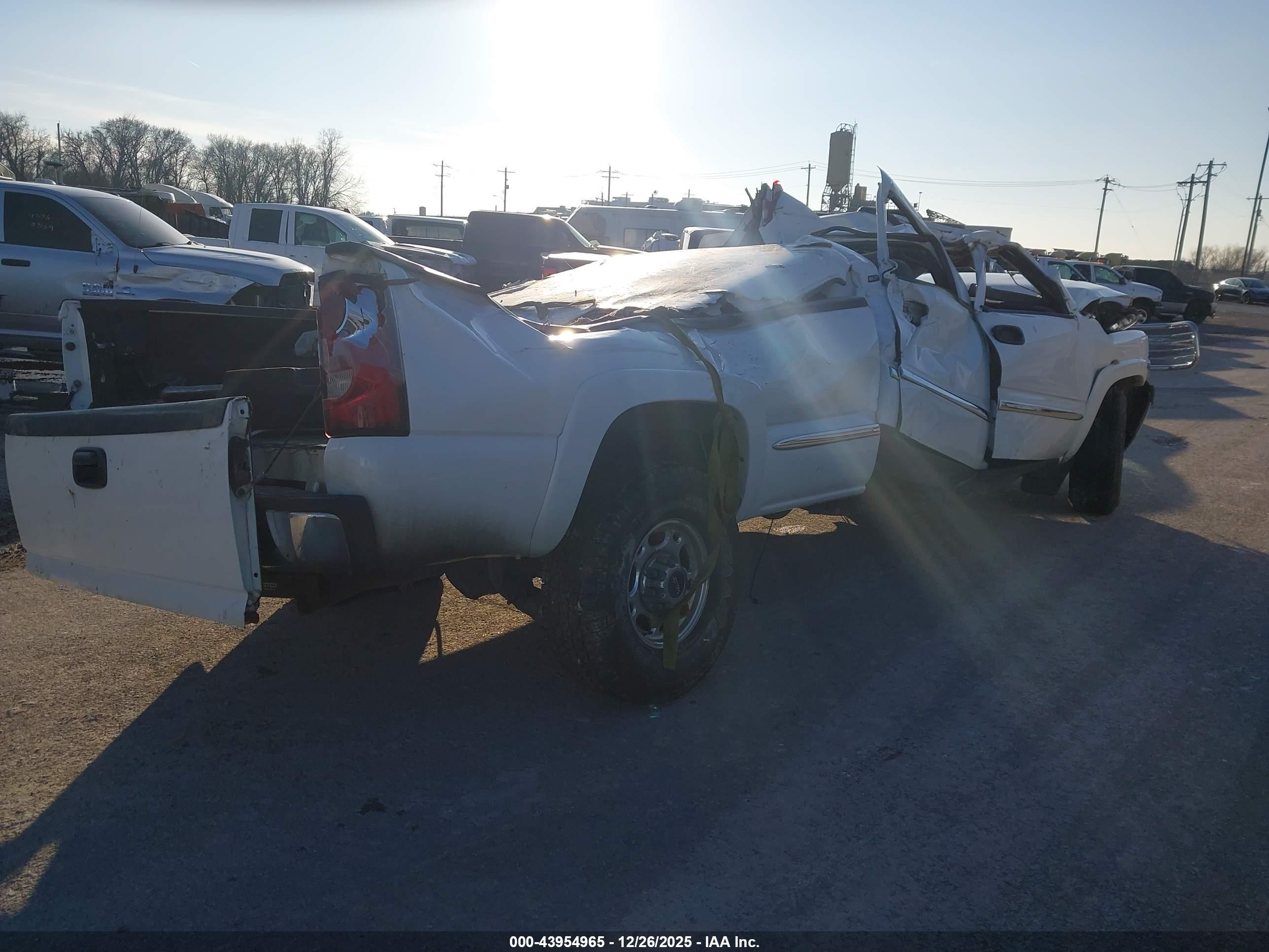 2002 Gmc Sierra 2500hd Sle Белый vin: 1GTHK23192F169785