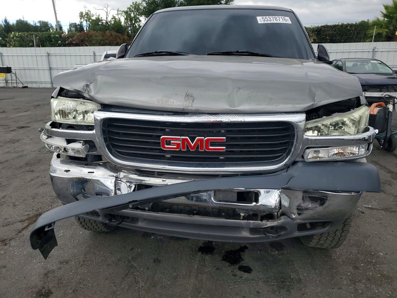 2002 Gmc Sierra K2500 Heavy Duty Gray vin: 1GTHK23192F177868
