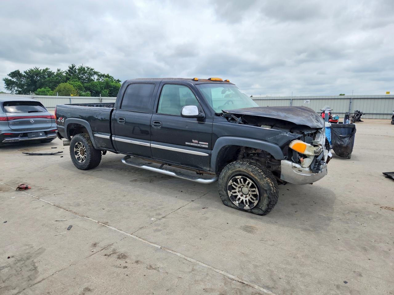 2001 Gmc Sierra K2500 Heavy Duty Black vin: 1GTHK231X1F145204