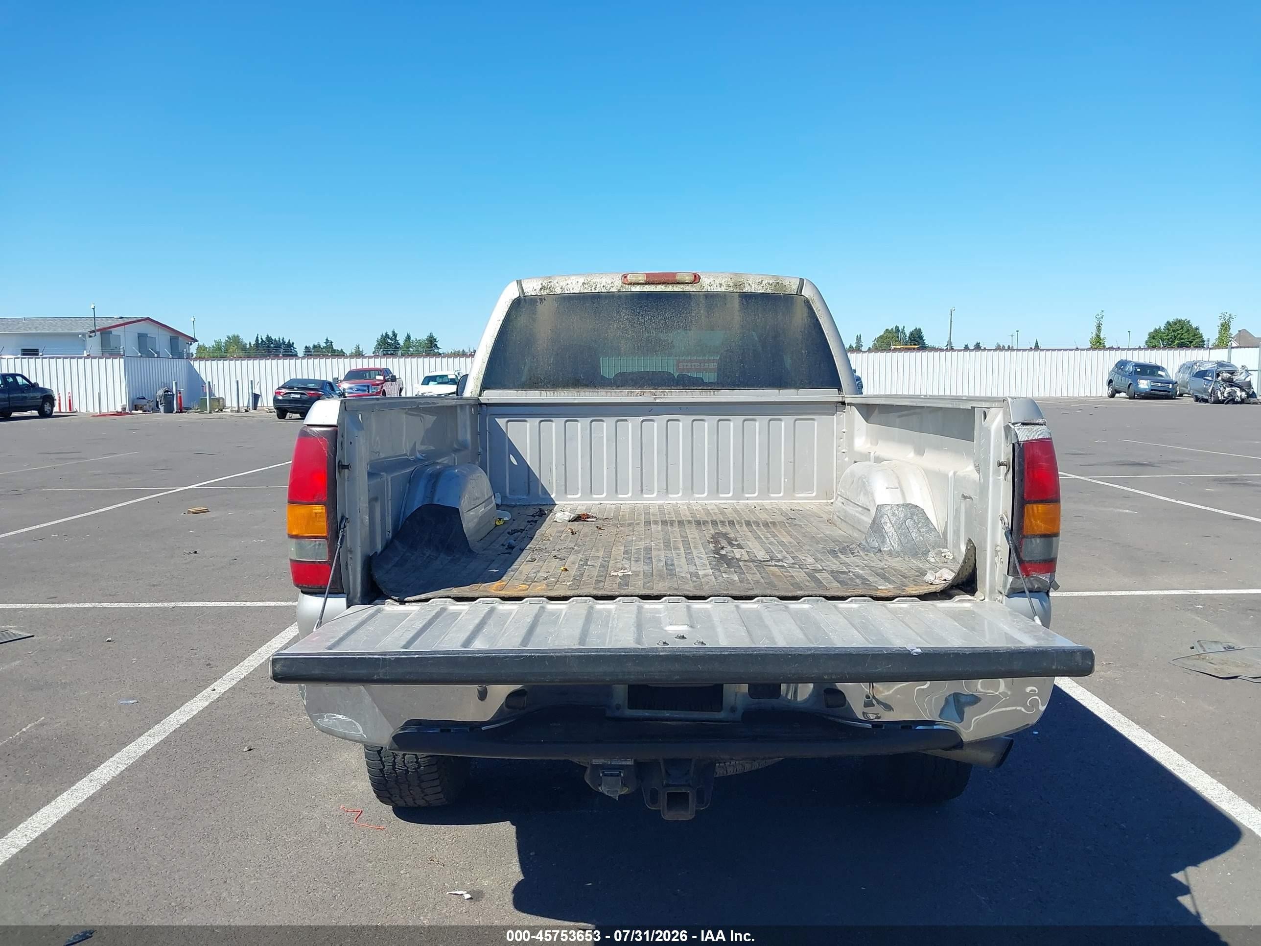 2005 Gmc Sierra 2500hd Slt Серый vin: 1GTHK23205F902030