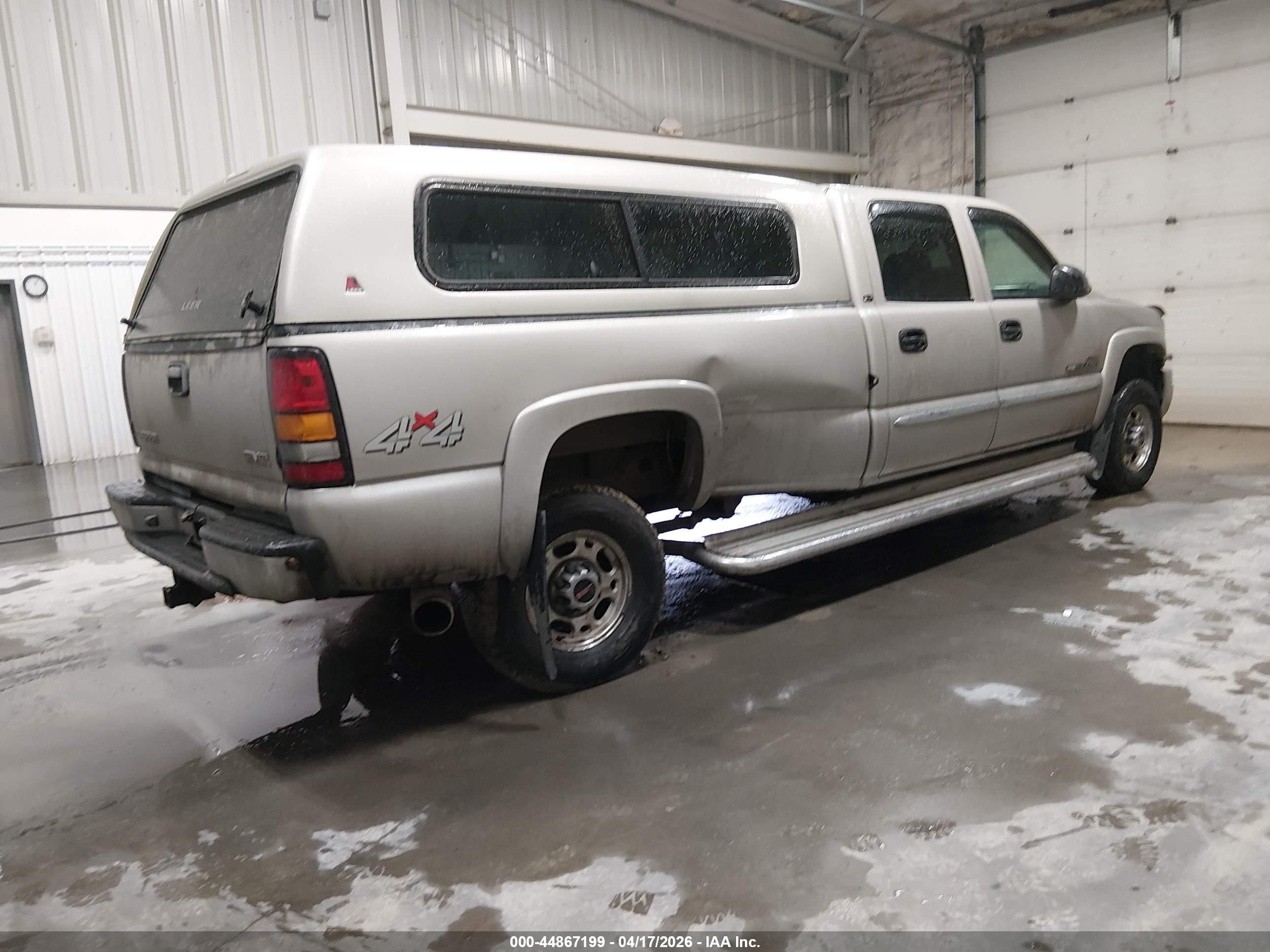 2005 Gmc Sierra 2500hd Slt Silver vin: 1GTHK23205F957755