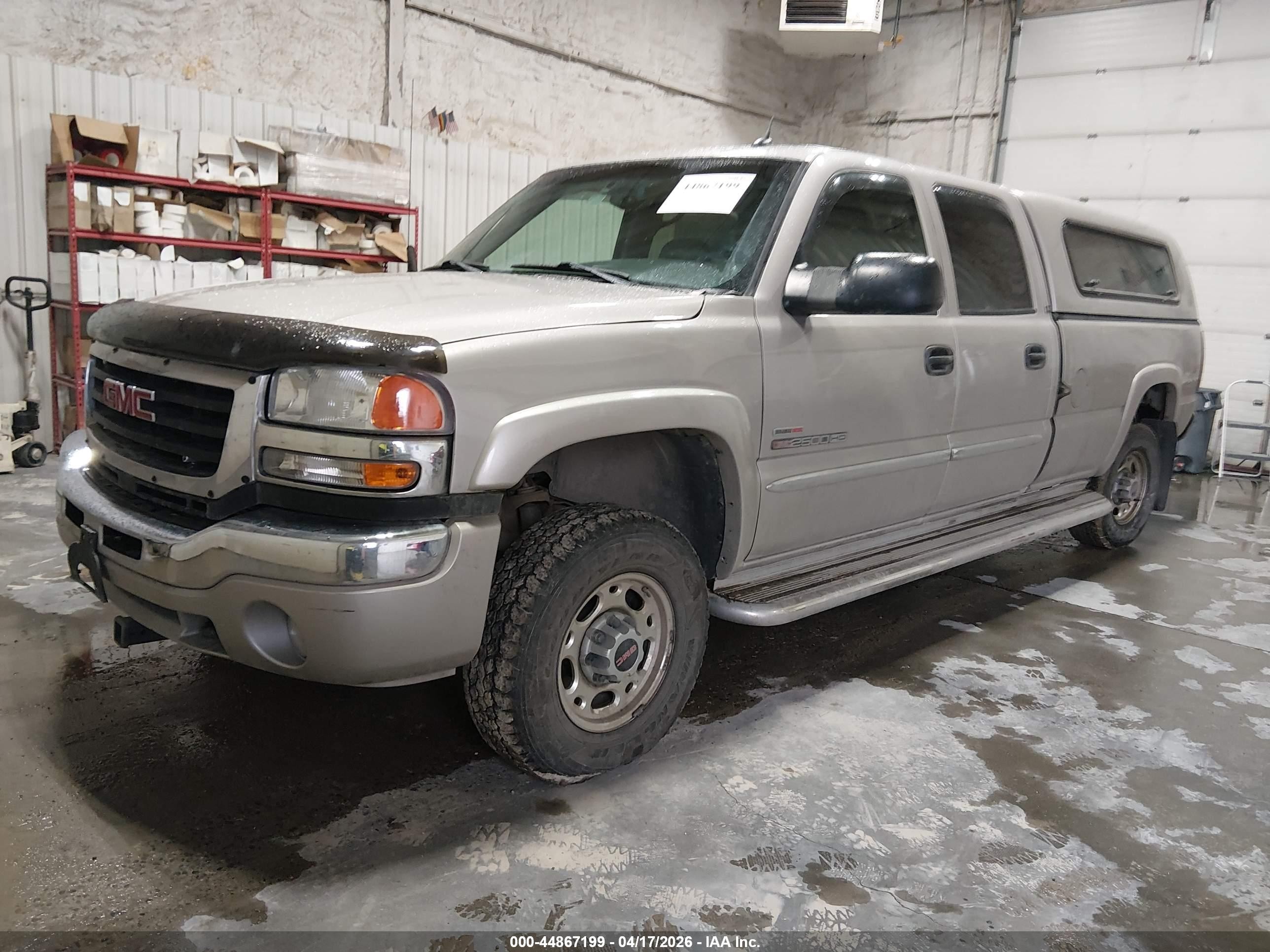 2005 Gmc Sierra 2500hd Slt Silver vin: 1GTHK23205F957755