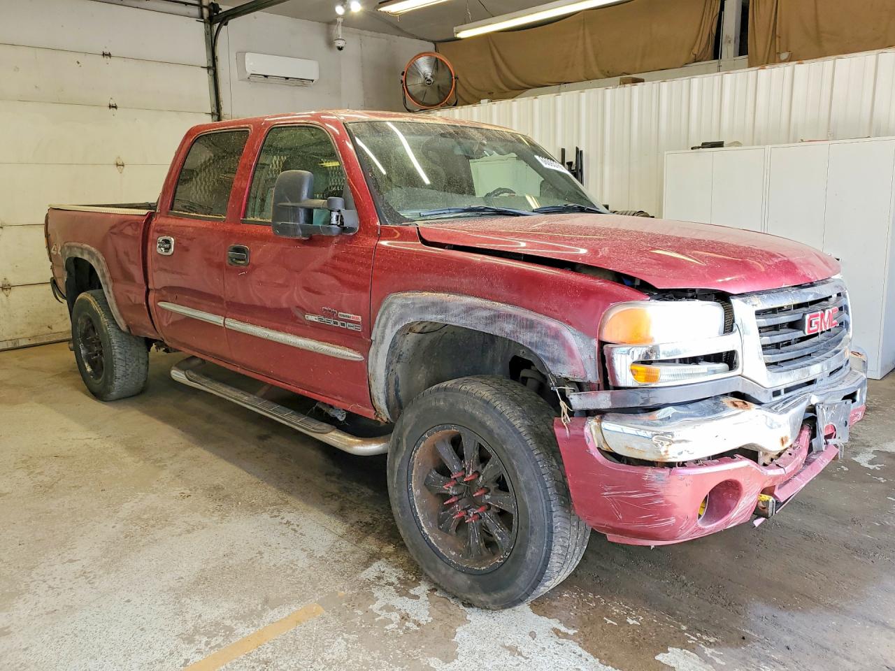 2005 Gmc Sierra K2500 Heavy Duty Maroon vin: 1GTHK23205F969016