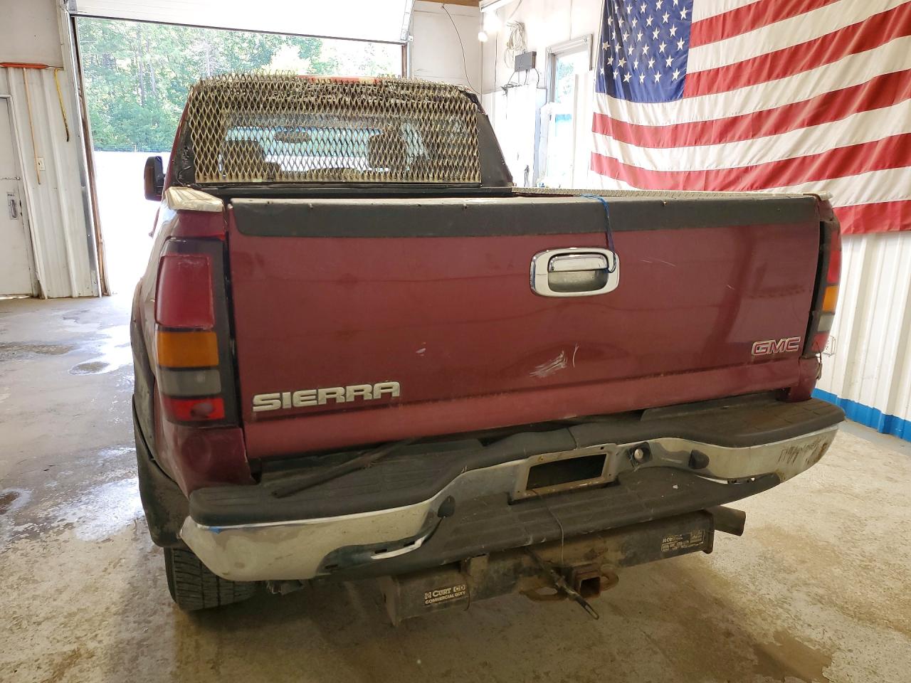 2005 Gmc Sierra K2500 Heavy Duty Maroon vin: 1GTHK23205F969016