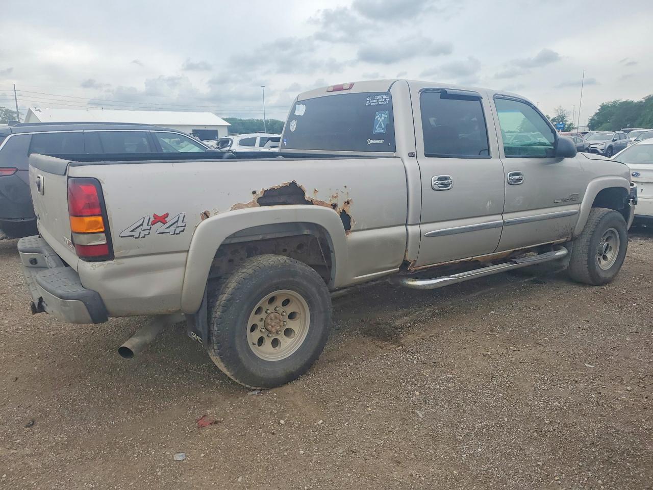2004 Gmc Sierra K2500 Heavy Duty Silver vin: 1GTHK23214F206727