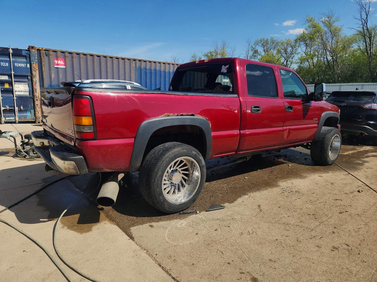 2004 Gmc Sierra K2500 Heavy Duty Red vin: 1GTHK23214F216495