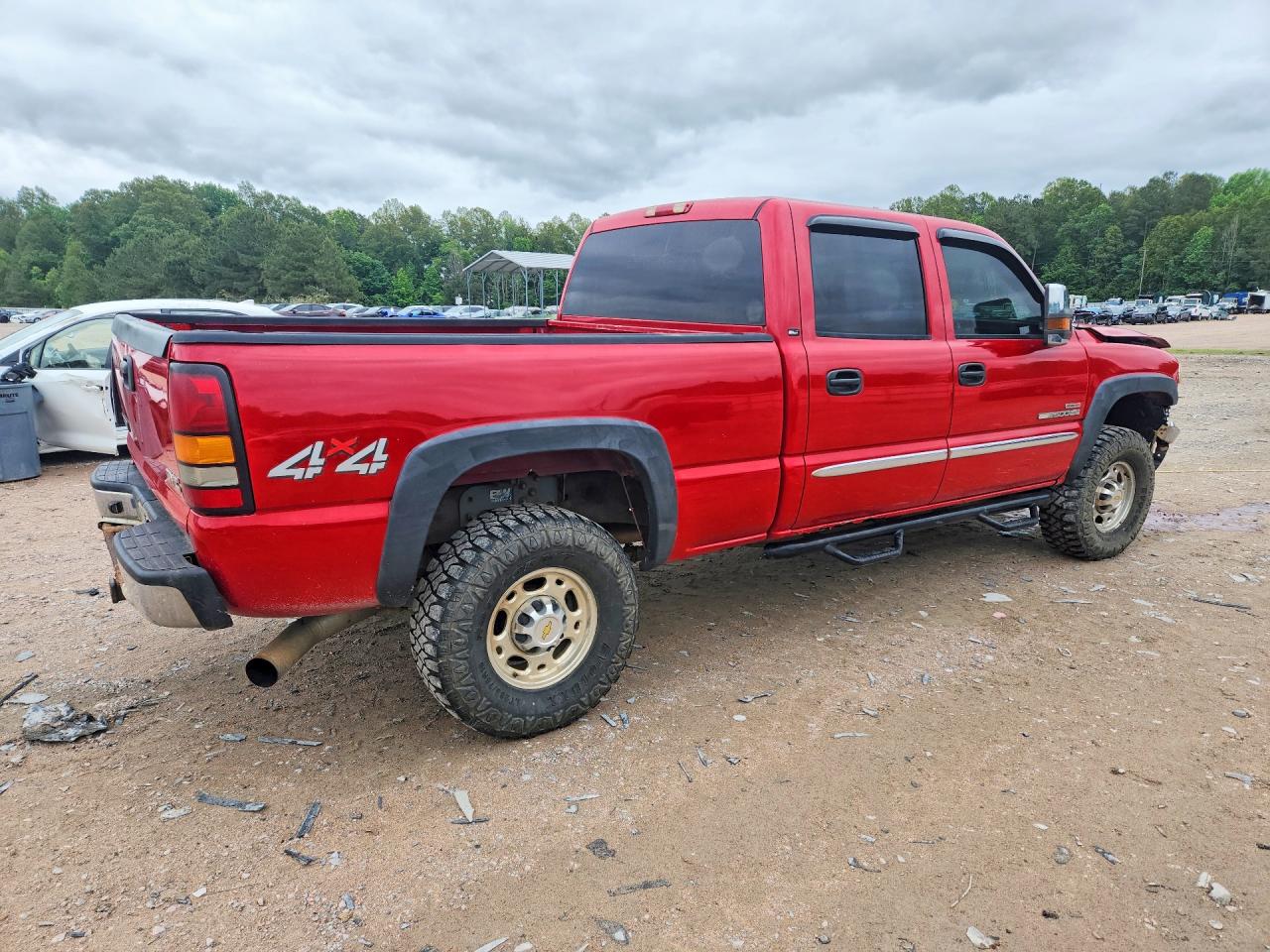 2005 Gmc Sierra K2500 Heavy Duty Red vin: 1GTHK23215F842470