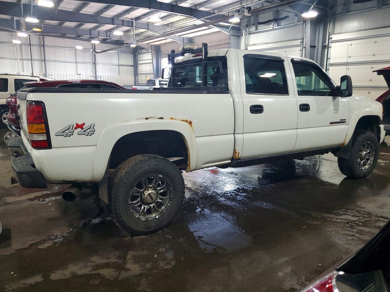 2005 Gmc Sierra K2500 Heavy Duty White vin: 1GTHK23215F851461