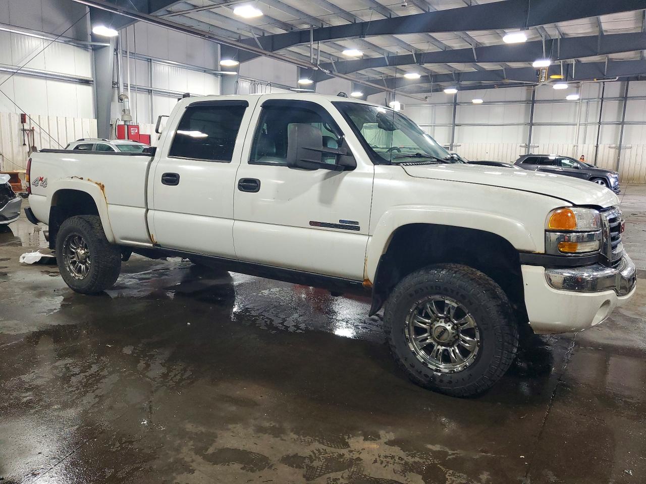 2005 Gmc Sierra K2500 Heavy Duty White vin: 1GTHK23215F851461