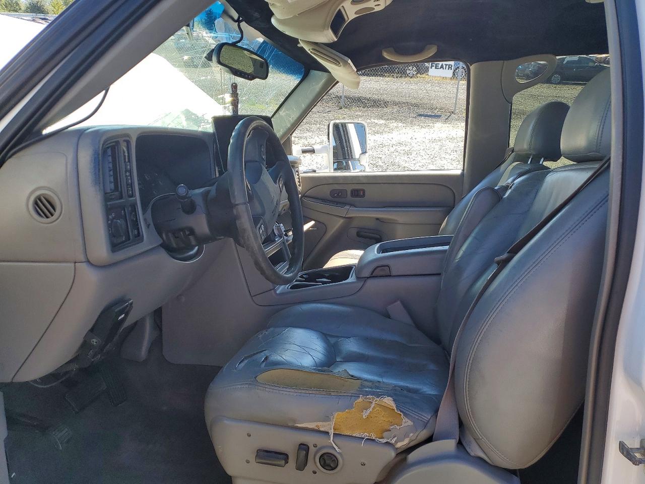 2005 Gmc Sierra K2500 Heavy Duty White vin: 1GTHK23215F876084