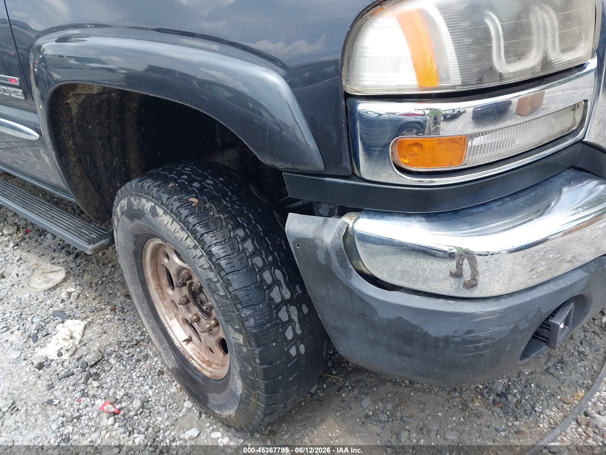 2004 Gmc Sierra 2500hd Slt Черный vin: 1GTHK23224F207126