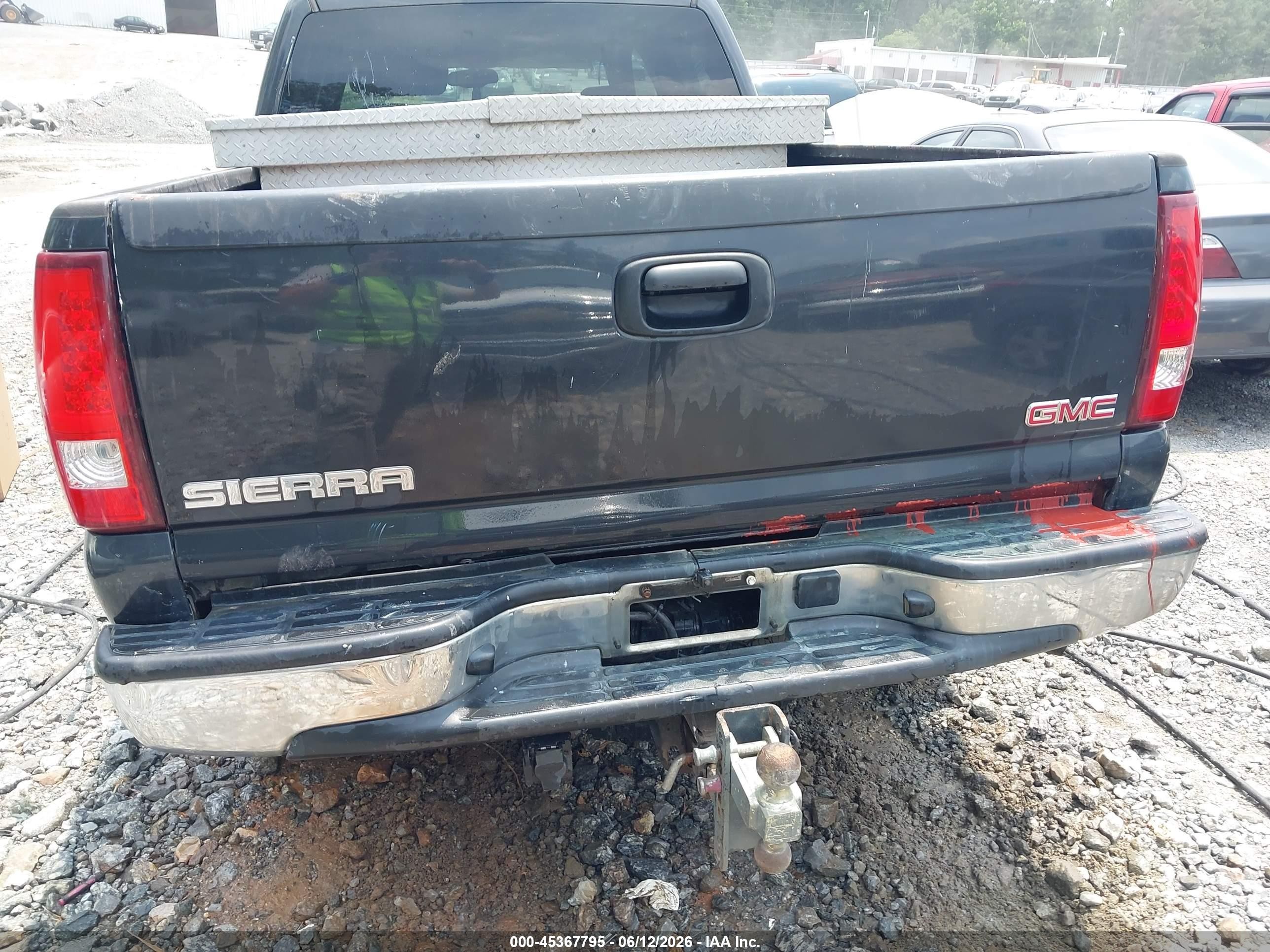 2004 Gmc Sierra 2500hd Slt Черный vin: 1GTHK23224F207126