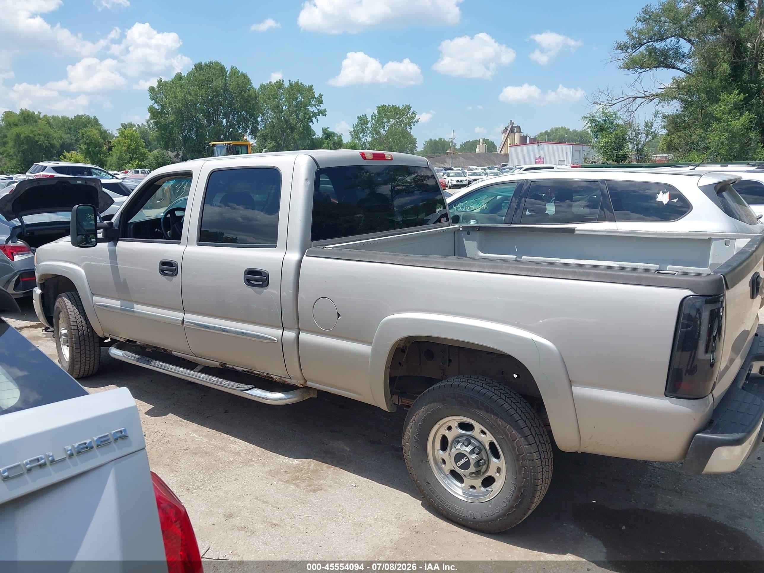2006 Gmc Sierra 2500hd Slt Silver vin: 1GTHK23226F100368