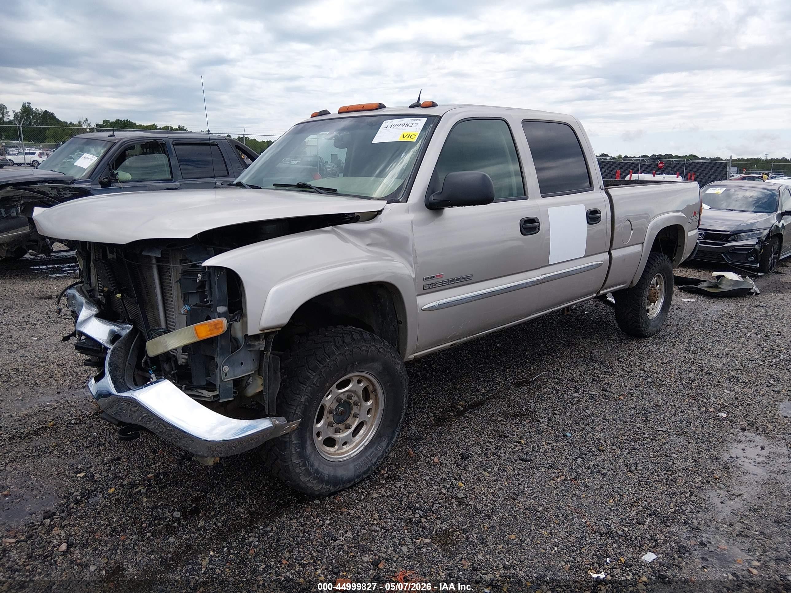2004 Gmc Sierra 2500hd Slt Gray vin: 1GTHK23244F256408