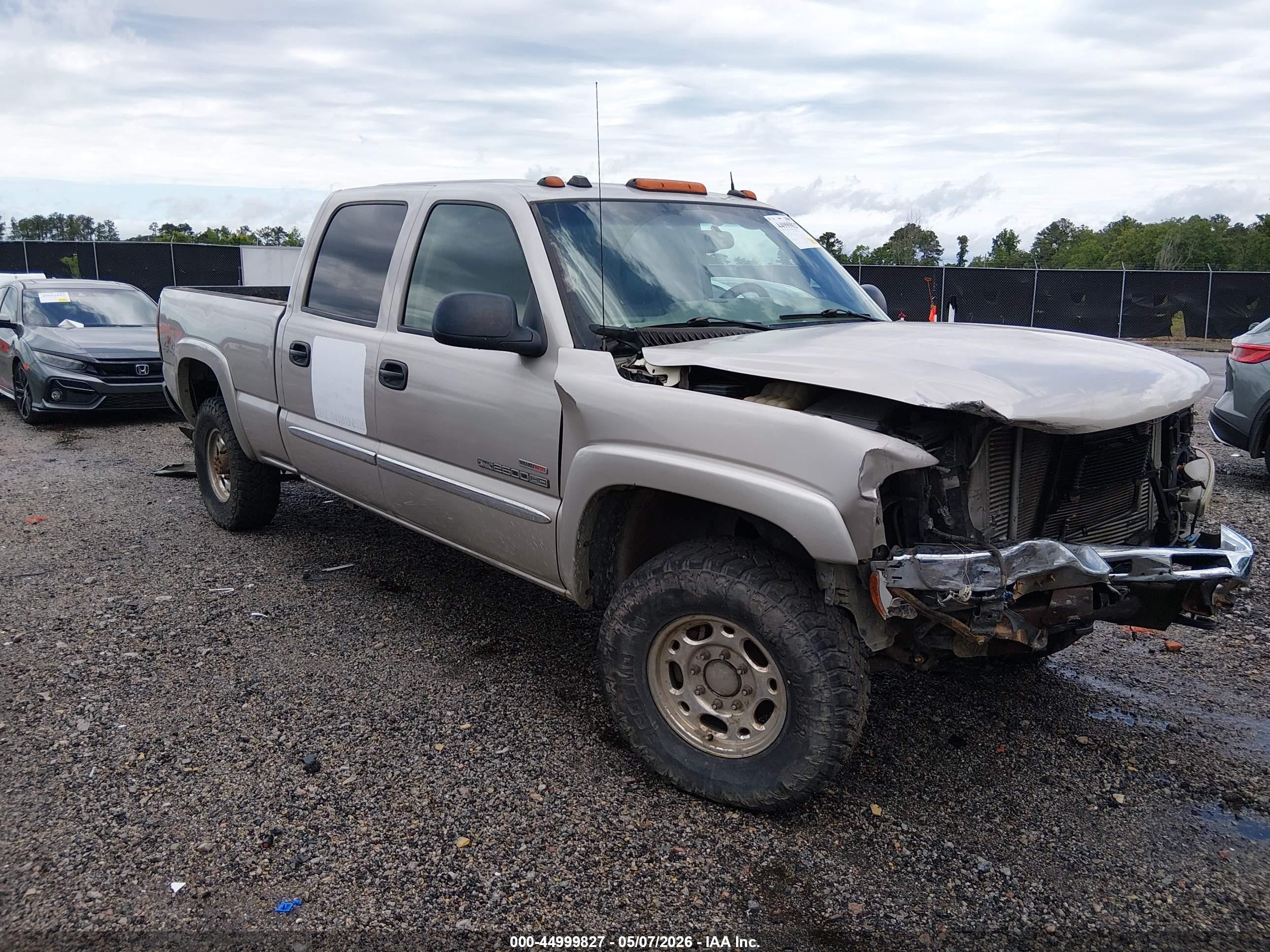 2004 Gmc Sierra 2500hd Slt Серый vin: 1GTHK23244F256408