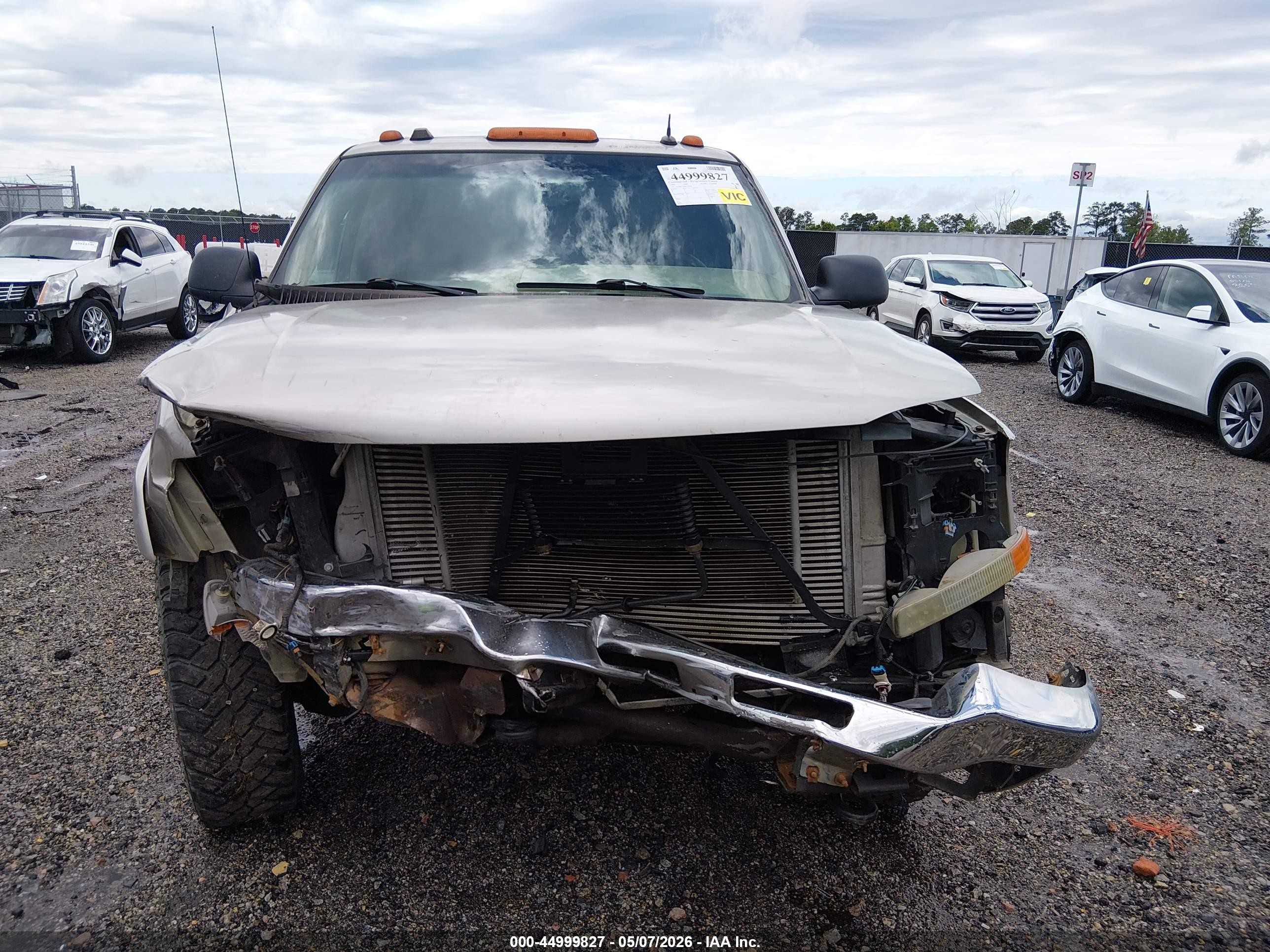 2004 Gmc Sierra 2500hd Slt Gray vin: 1GTHK23244F256408