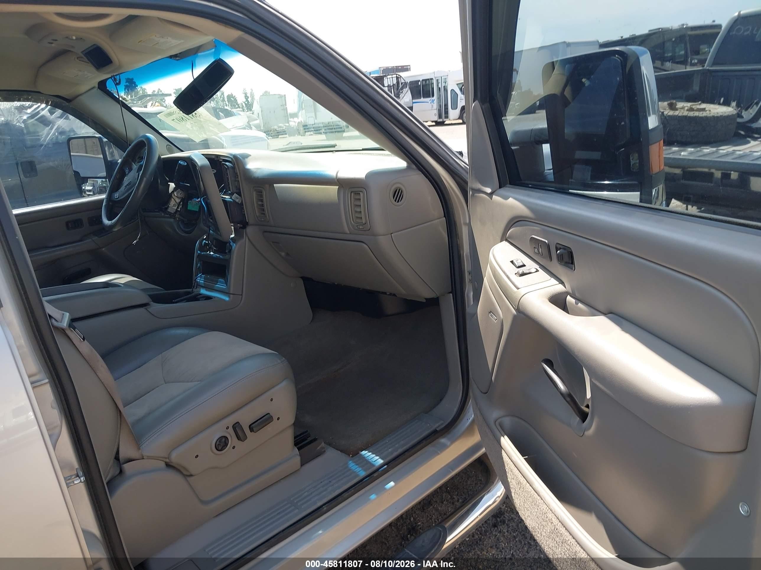 2005 Gmc Sierra 2500hd Slt Champagne vin: 1GTHK23245F811360