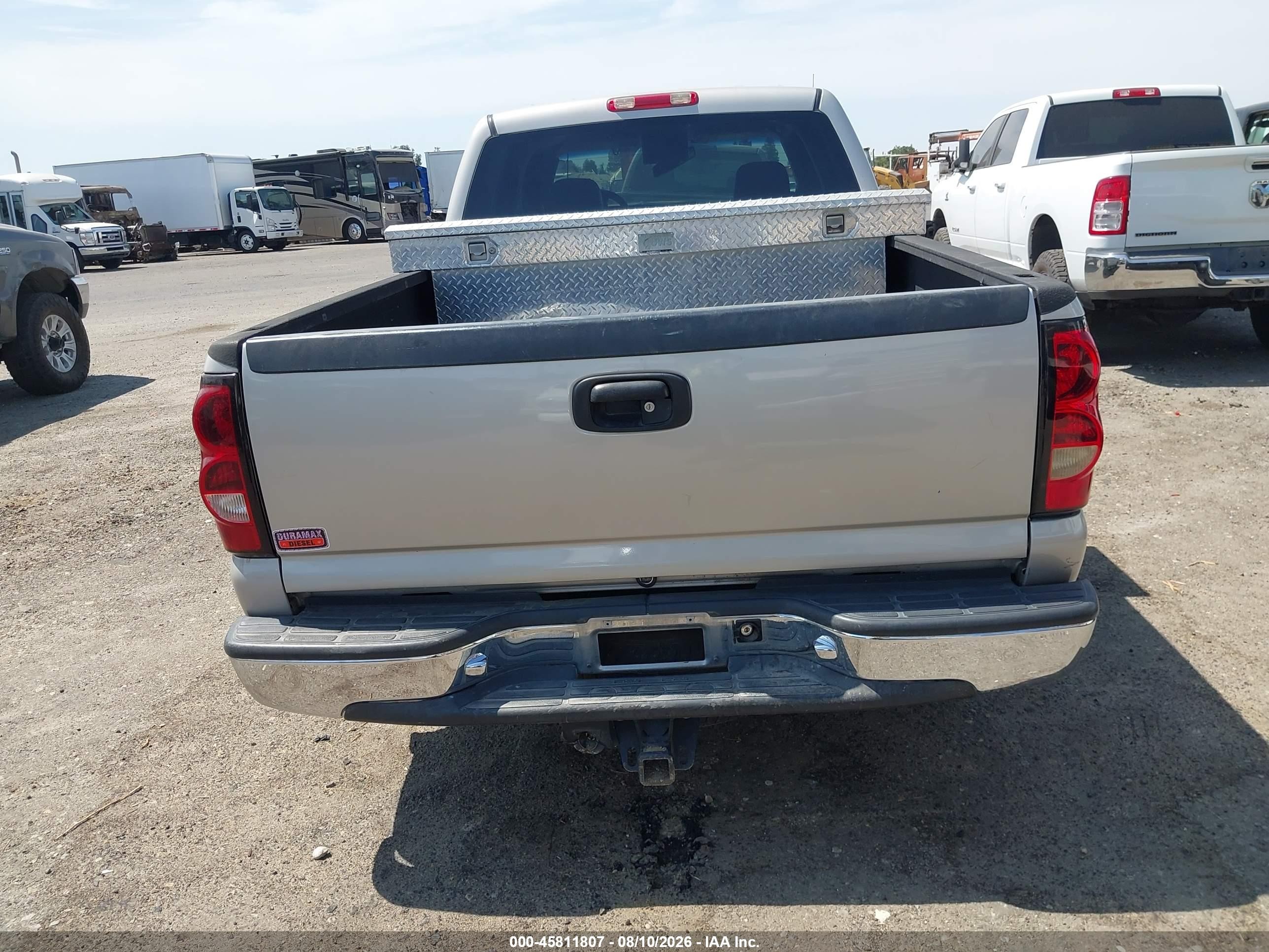 2005 Gmc Sierra 2500hd Slt Champagne vin: 1GTHK23245F811360