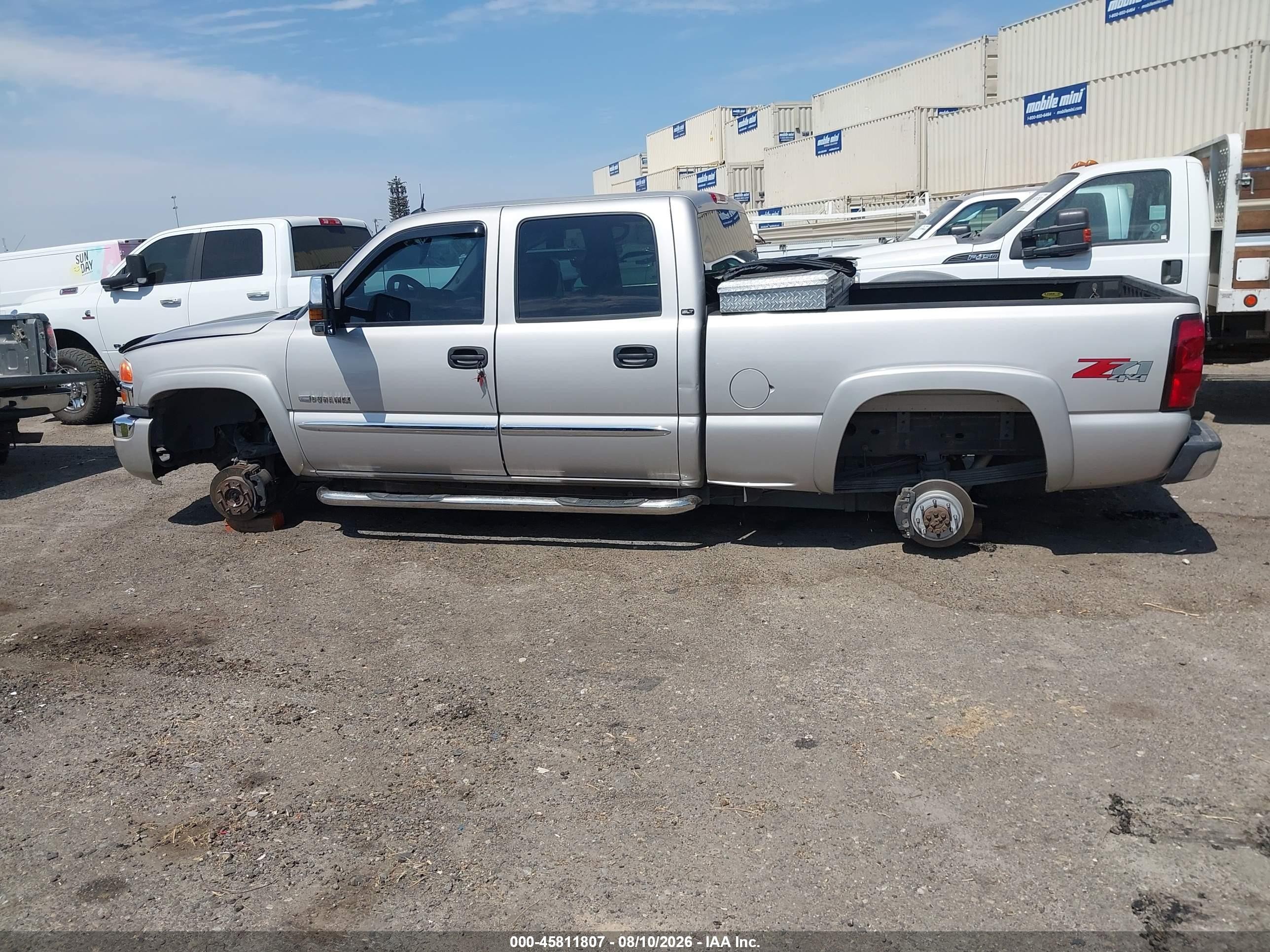 2005 Gmc Sierra 2500hd Slt Champagne vin: 1GTHK23245F811360