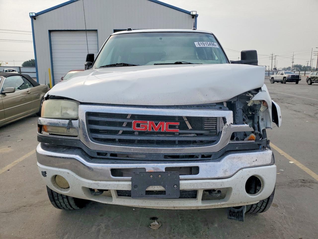 2005 Gmc Sierra K2500 Heavy Duty White vin: 1GTHK23255F833898