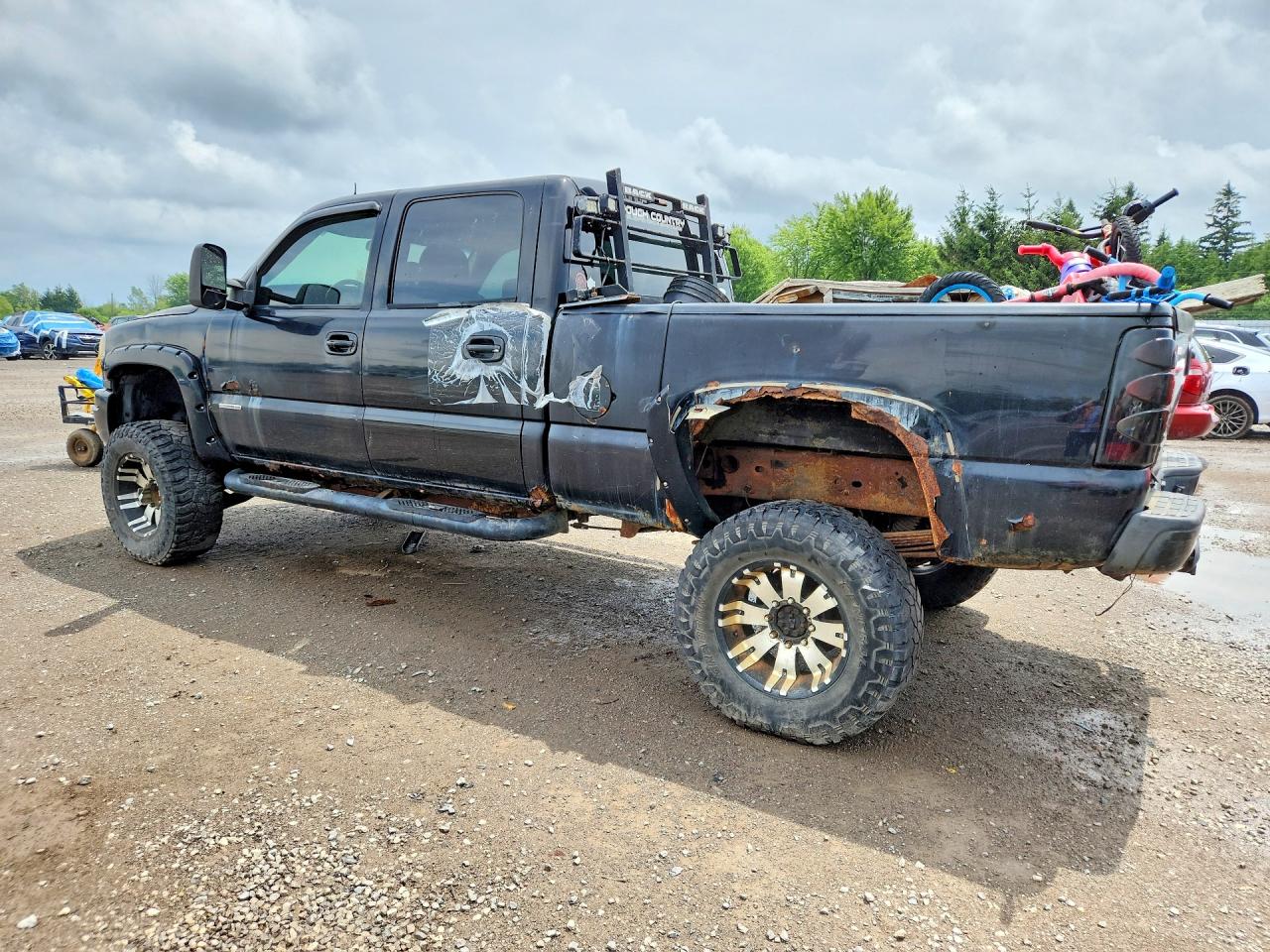 2004 Gmc Sierra K2500 Heavy Duty Black vin: 1GTHK23264F241070