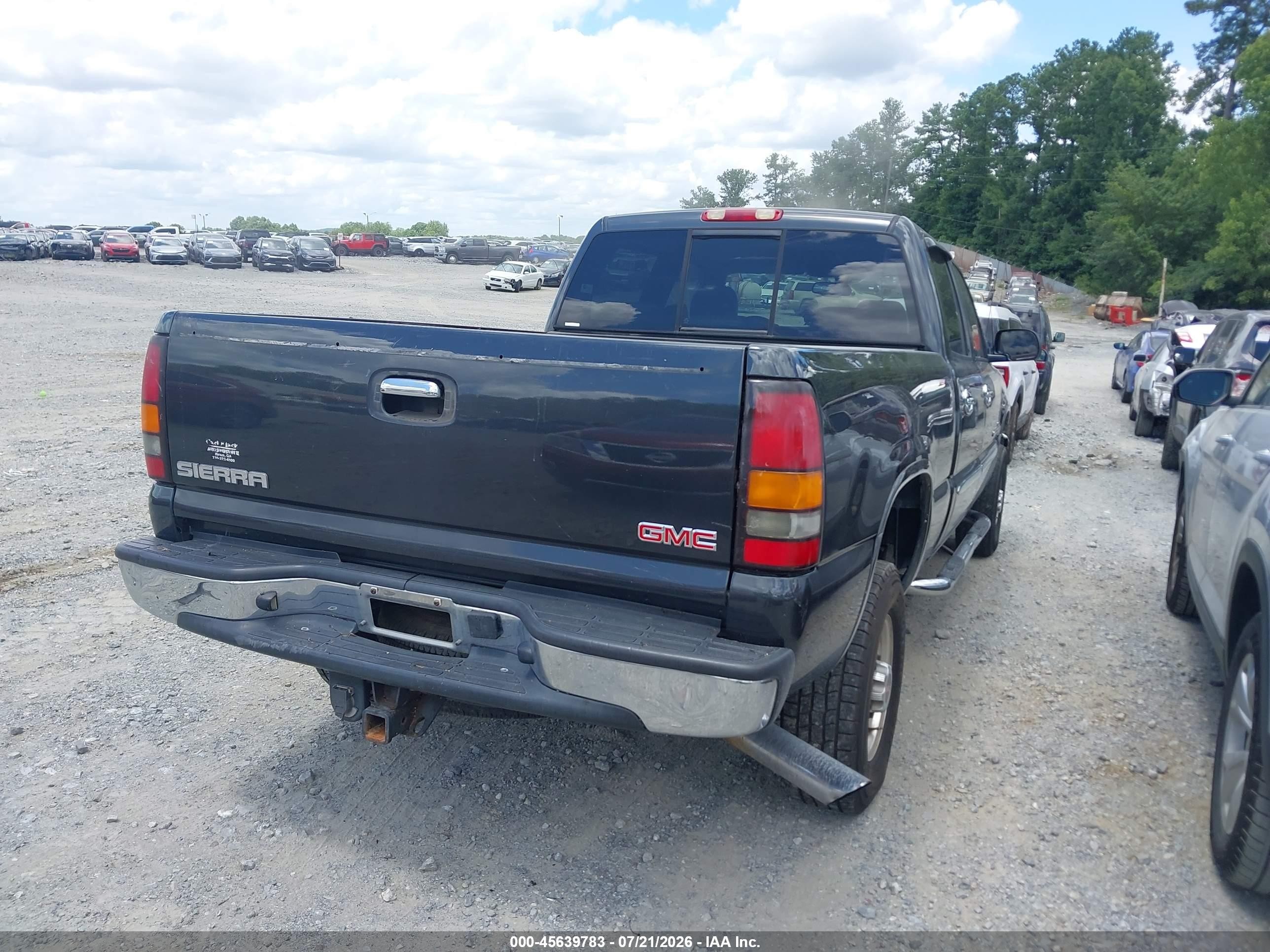2004 Gmc Sierra 2500hd Sle Gray vin: 1GTHK23264F250478
