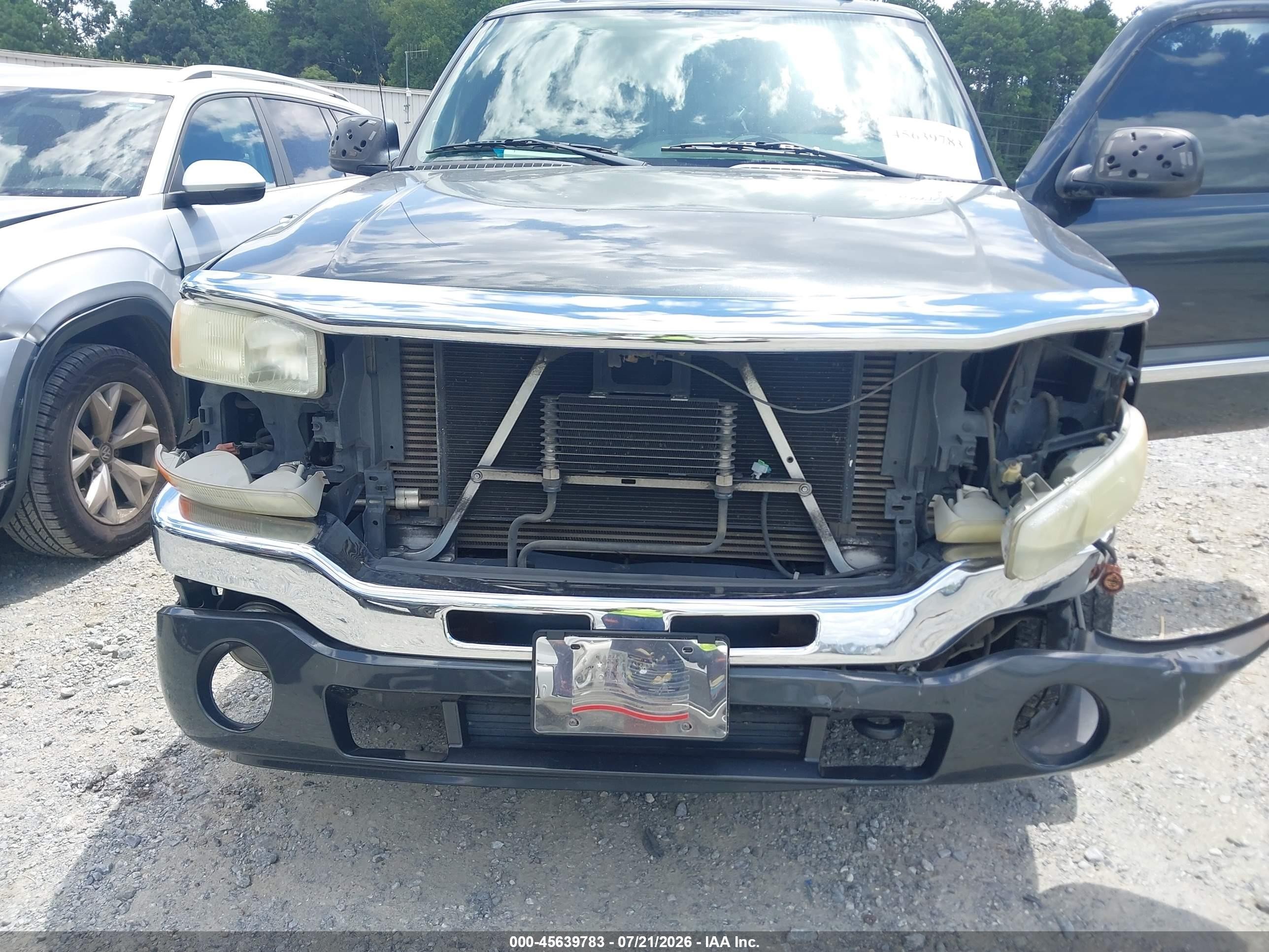 2004 Gmc Sierra 2500hd Sle Gray vin: 1GTHK23264F250478