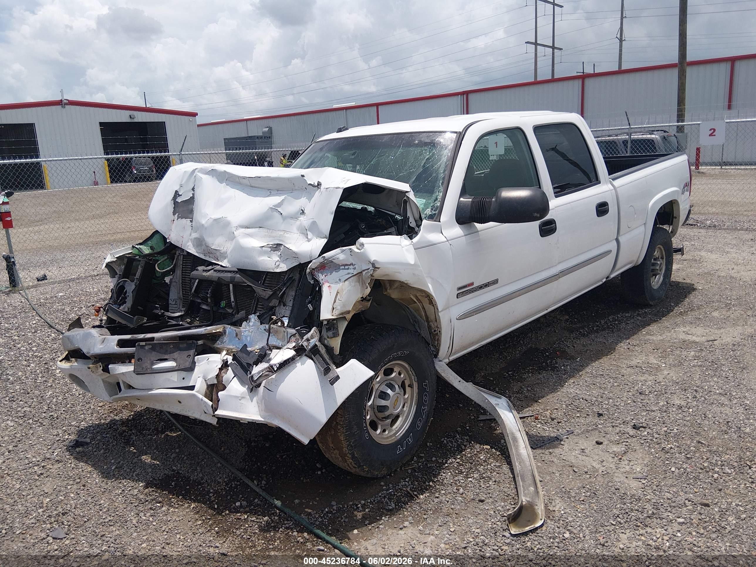 2004 Gmc Sierra 2500hd Sle White vin: 1GTHK23264F264218