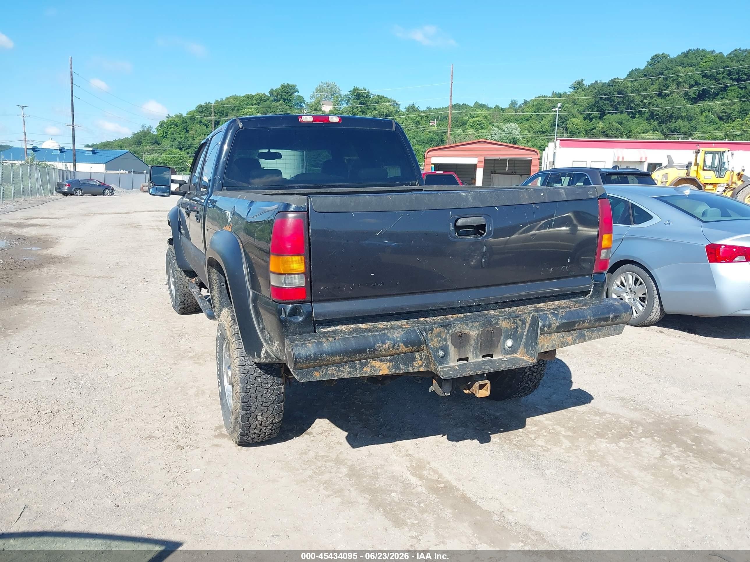 2005 Gmc Sierra 2500hd Slt Black vin: 1GTHK23265F802935