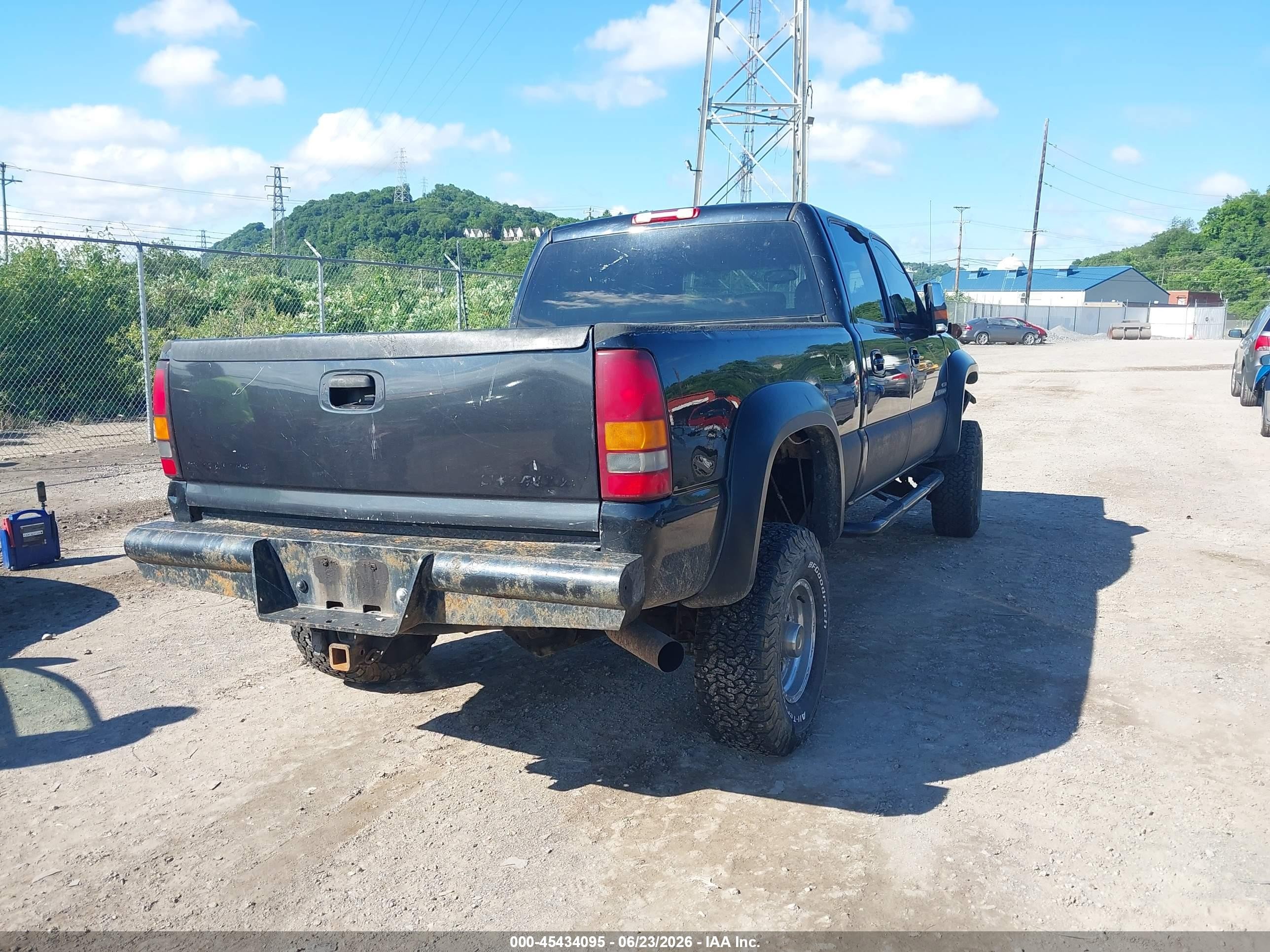 2005 Gmc Sierra 2500hd Slt Black vin: 1GTHK23265F802935