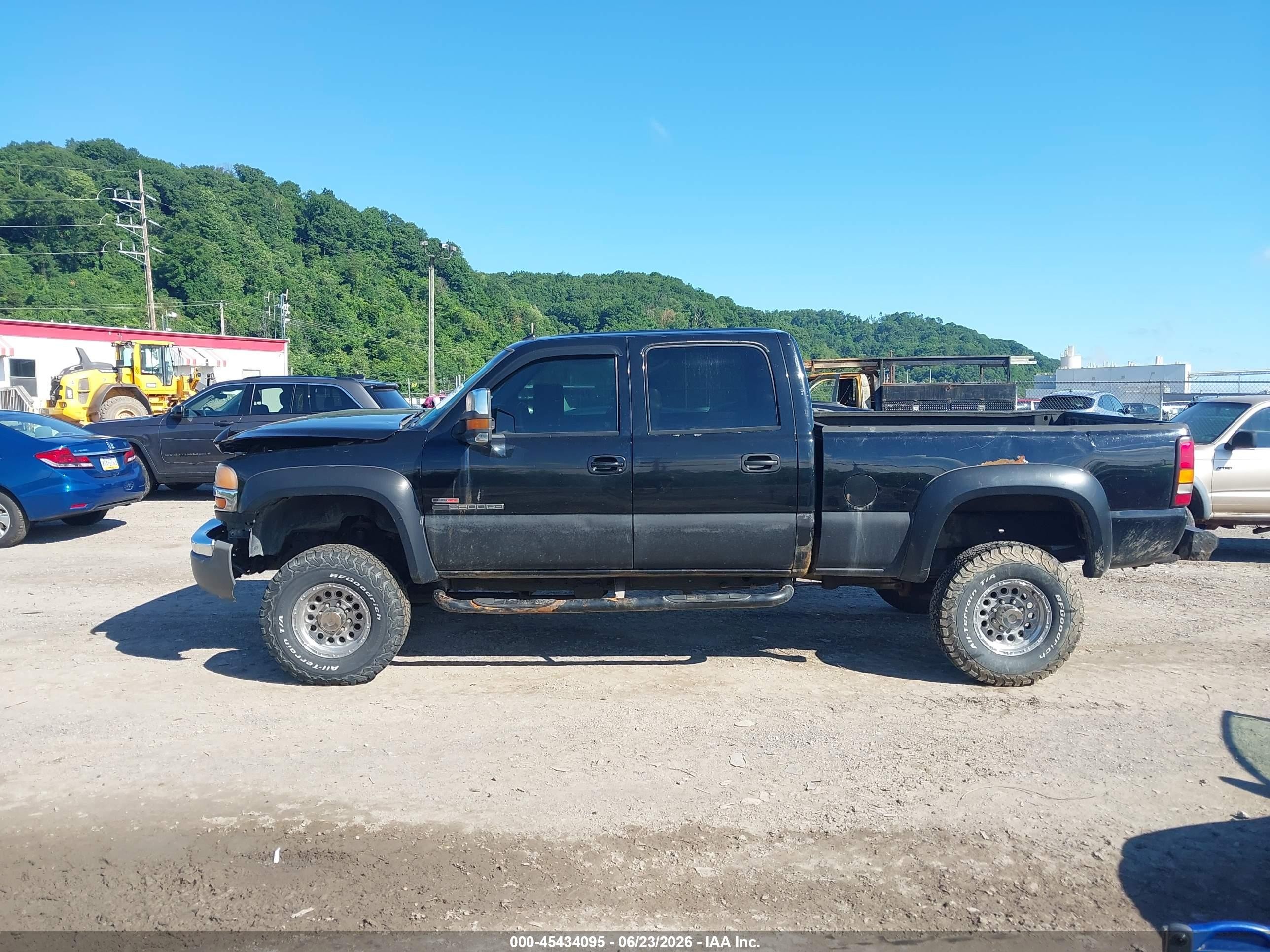 2005 Gmc Sierra 2500hd Slt Black vin: 1GTHK23265F802935