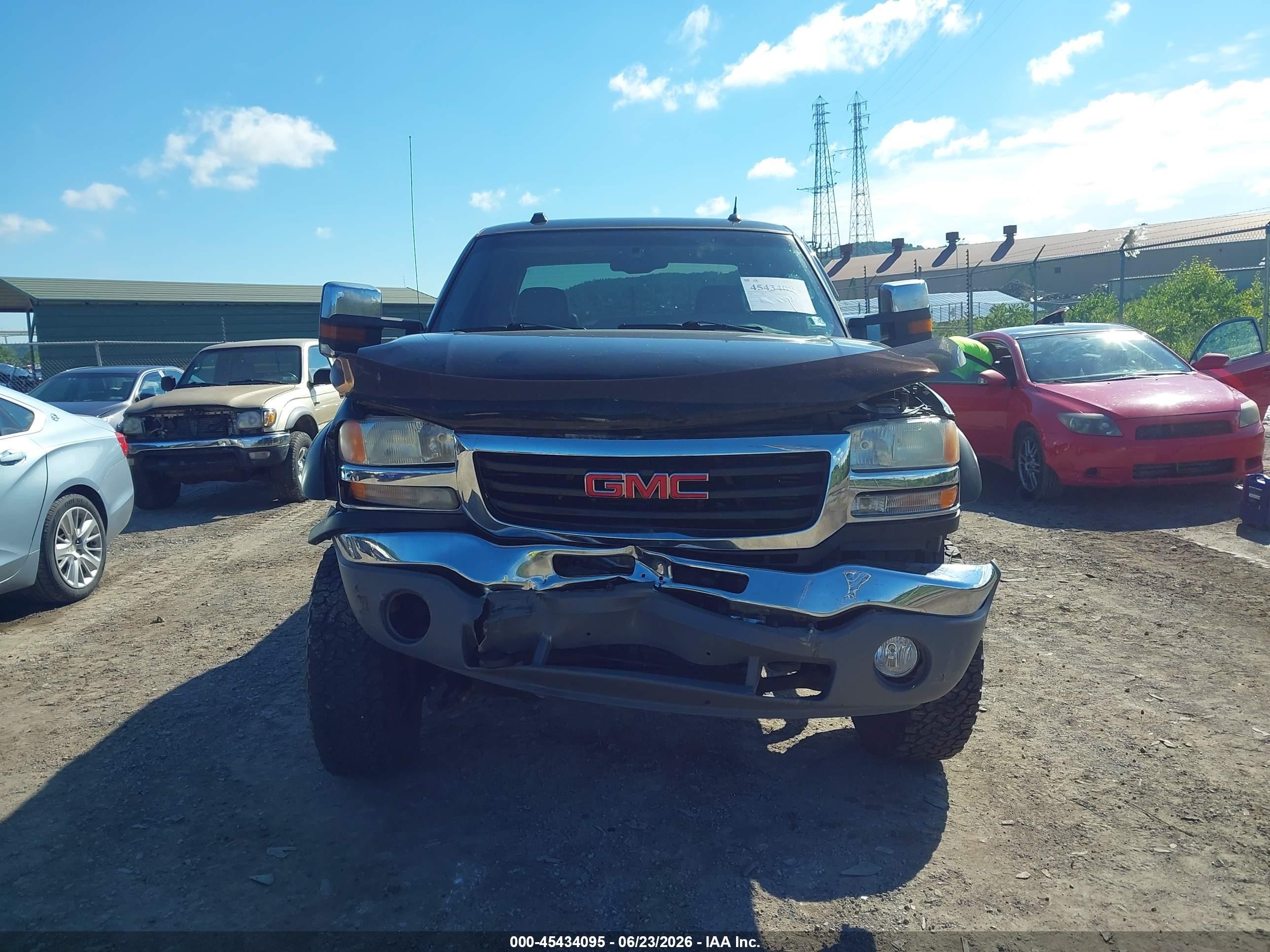2005 Gmc Sierra 2500hd Slt Black vin: 1GTHK23265F802935