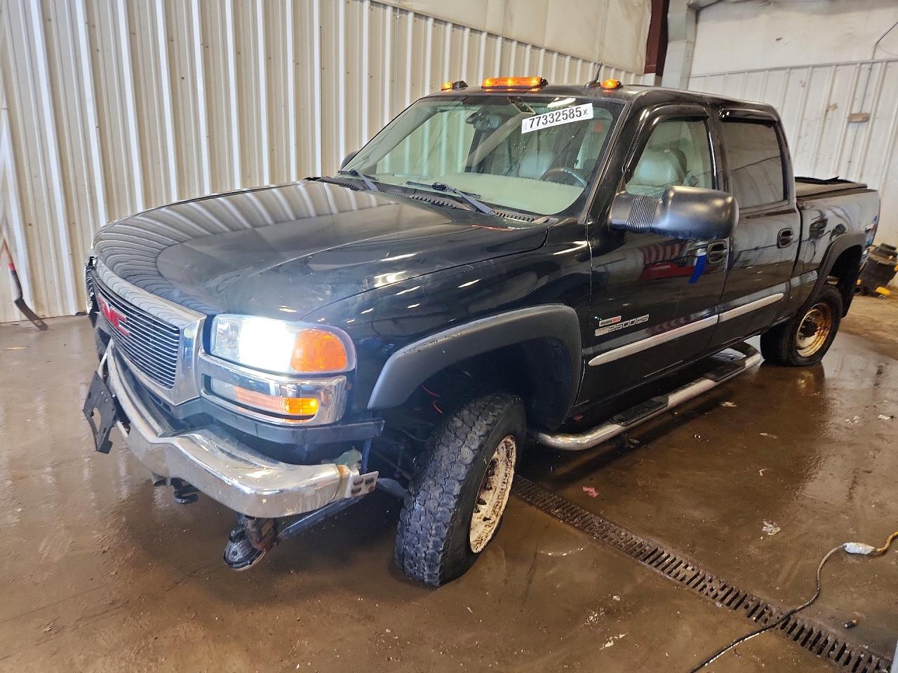 2005 Gmc Sierra K2500 Heavy Duty Black vin: 1GTHK23275F841310