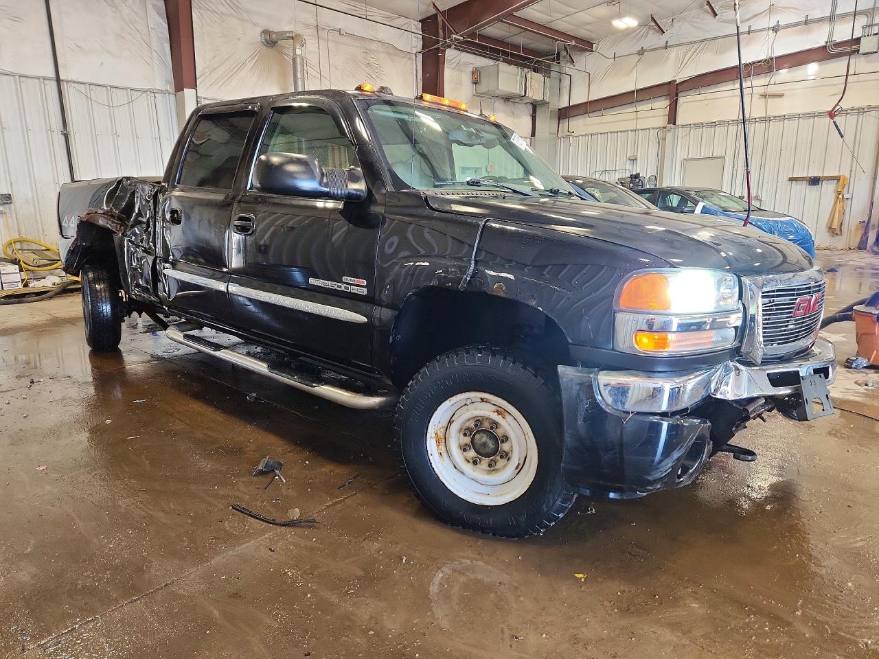 2005 Gmc Sierra K2500 Heavy Duty Black vin: 1GTHK23275F841310