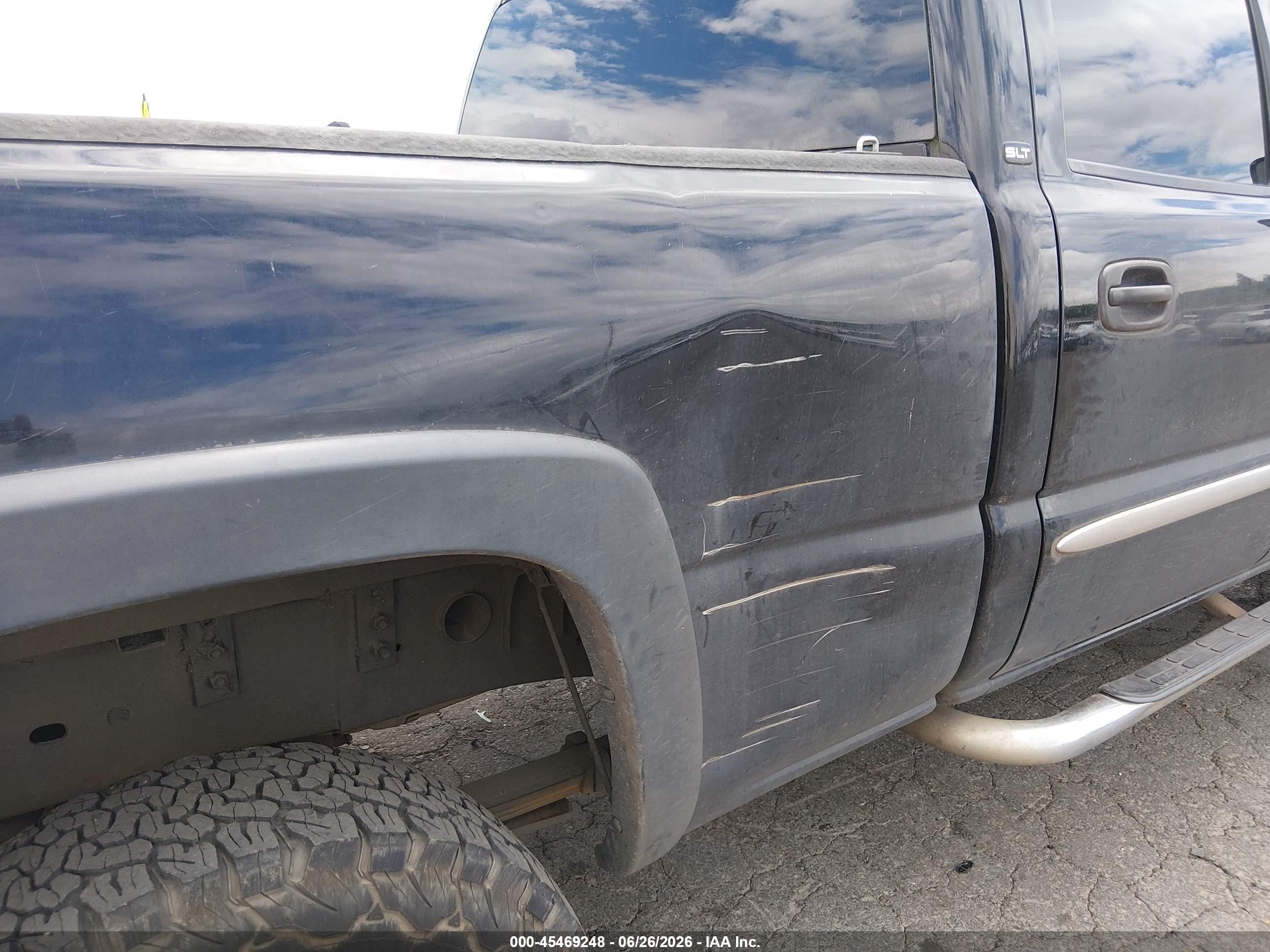 2005 Gmc Sierra 2500hd Sle/slt/work Truck Black vin: 1GTHK23275F879619