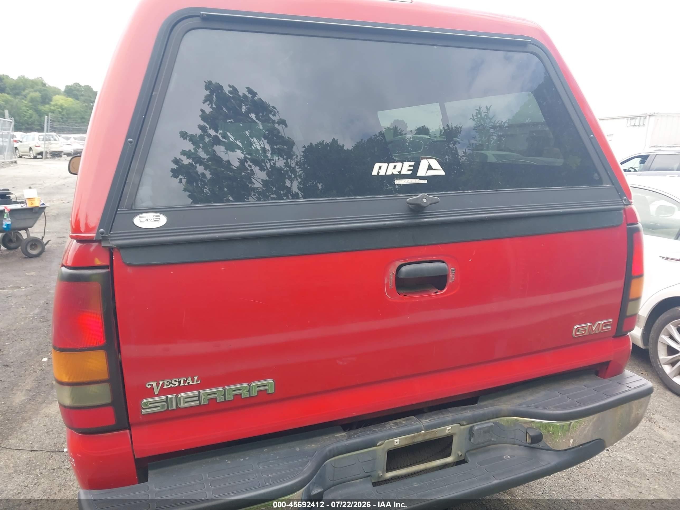 2005 Gmc Sierra 2500hd Slt Red vin: 1GTHK23275F937034