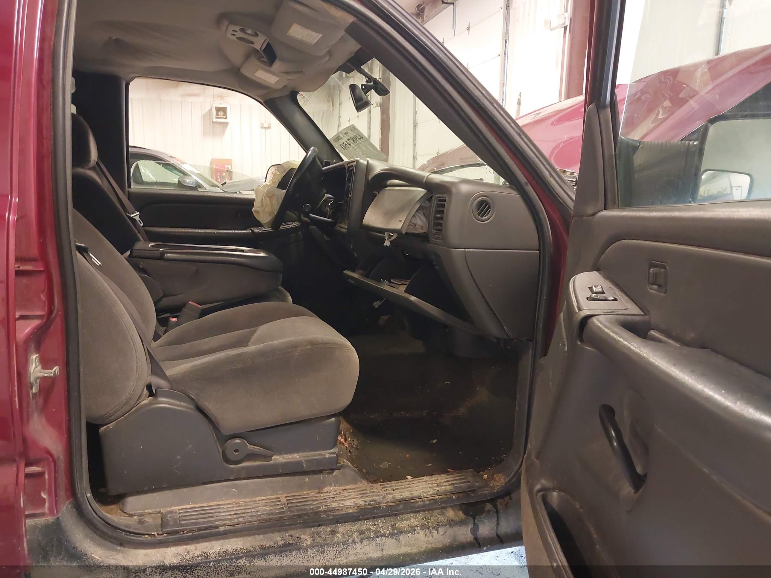 2005 Gmc Sierra 2500hd Sle Red vin: 1GTHK23275F972947