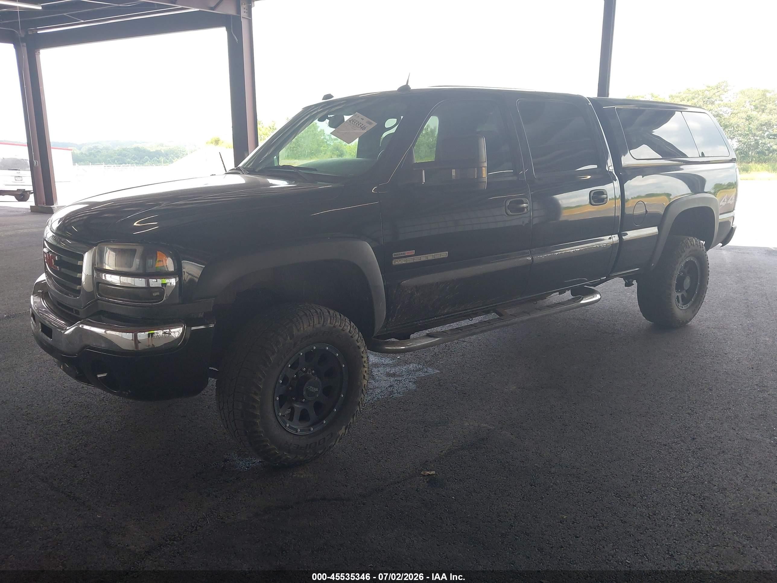 2004 Gmc Sierra 2500hd Slt Black vin: 1GTHK23284F242785